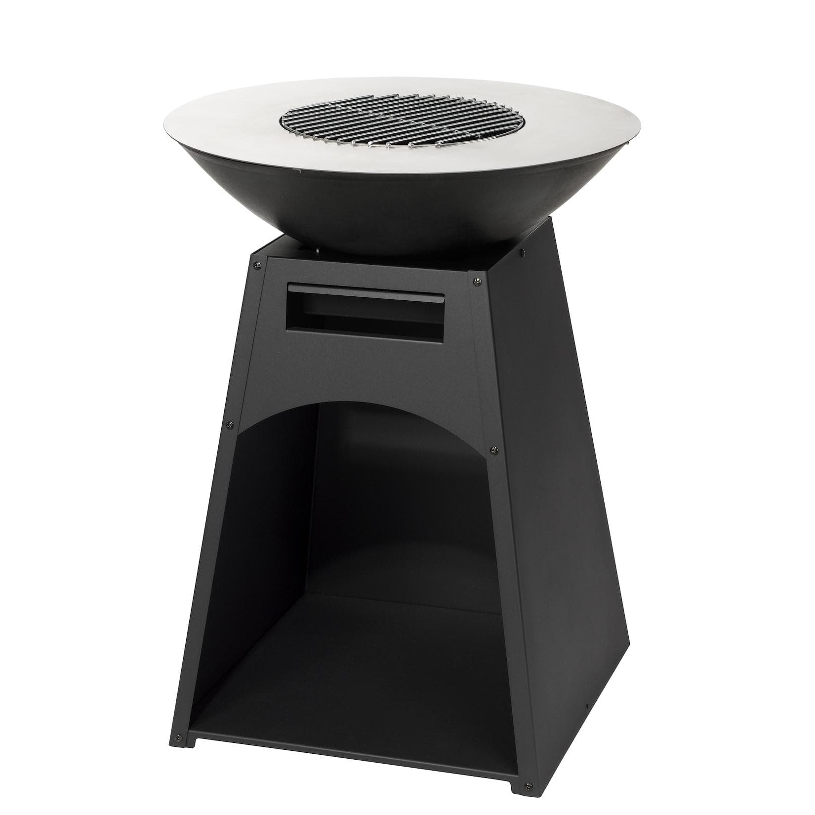 Tepro Holzkohlegrill Waco mit Planchaplatte Edelstahl