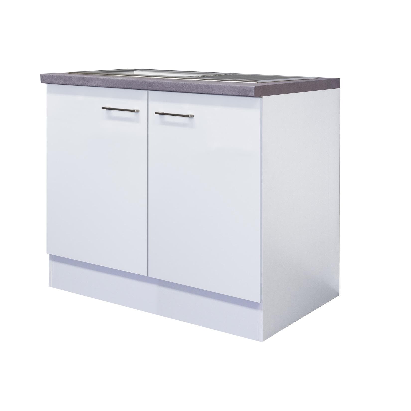 Spülenschrank mit Einbau Spüle - Modernes Design