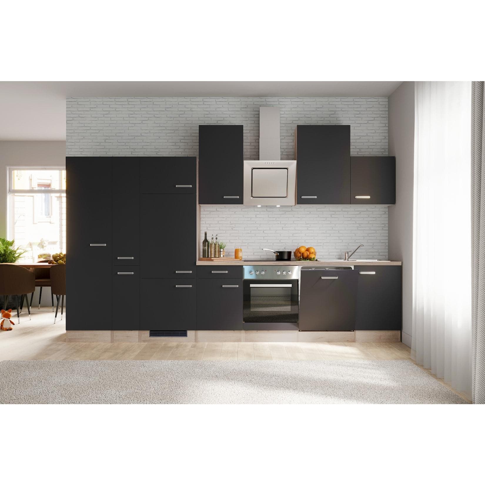 Flex-Well Küchenzeile G-360-2902-015