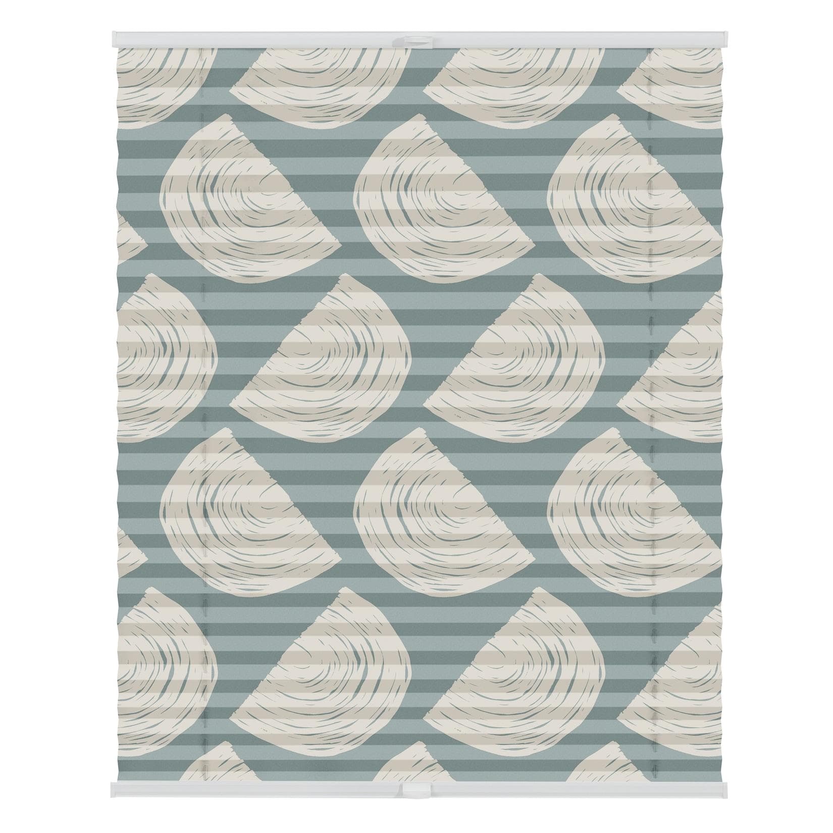 LICHTBLICK ORIGINAL Plissee Moving Rainbow - Grün, Blickdicht, Klemmfix