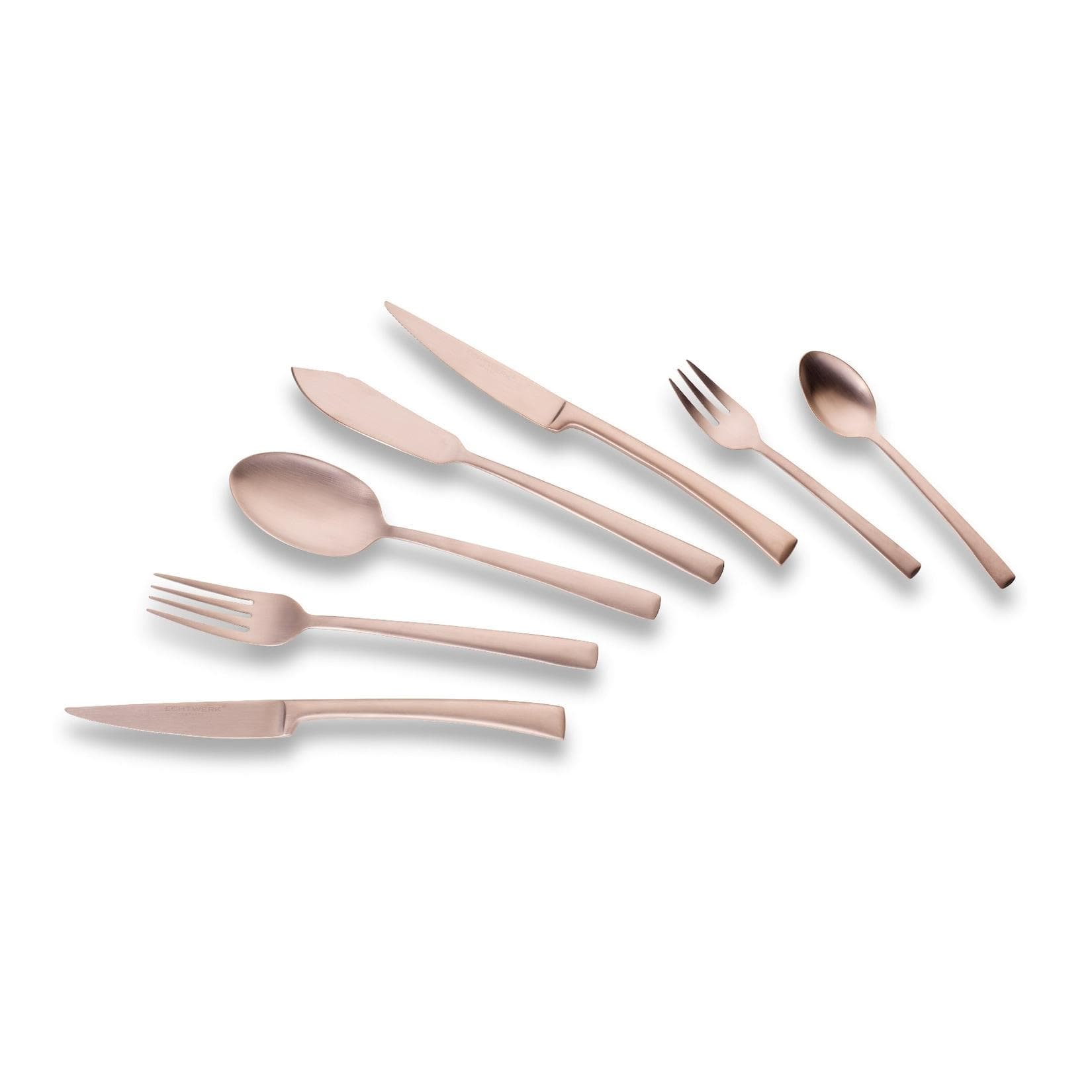 Echtwerk Tafelbesteck Avelino 42-teilig Bronze-Edition