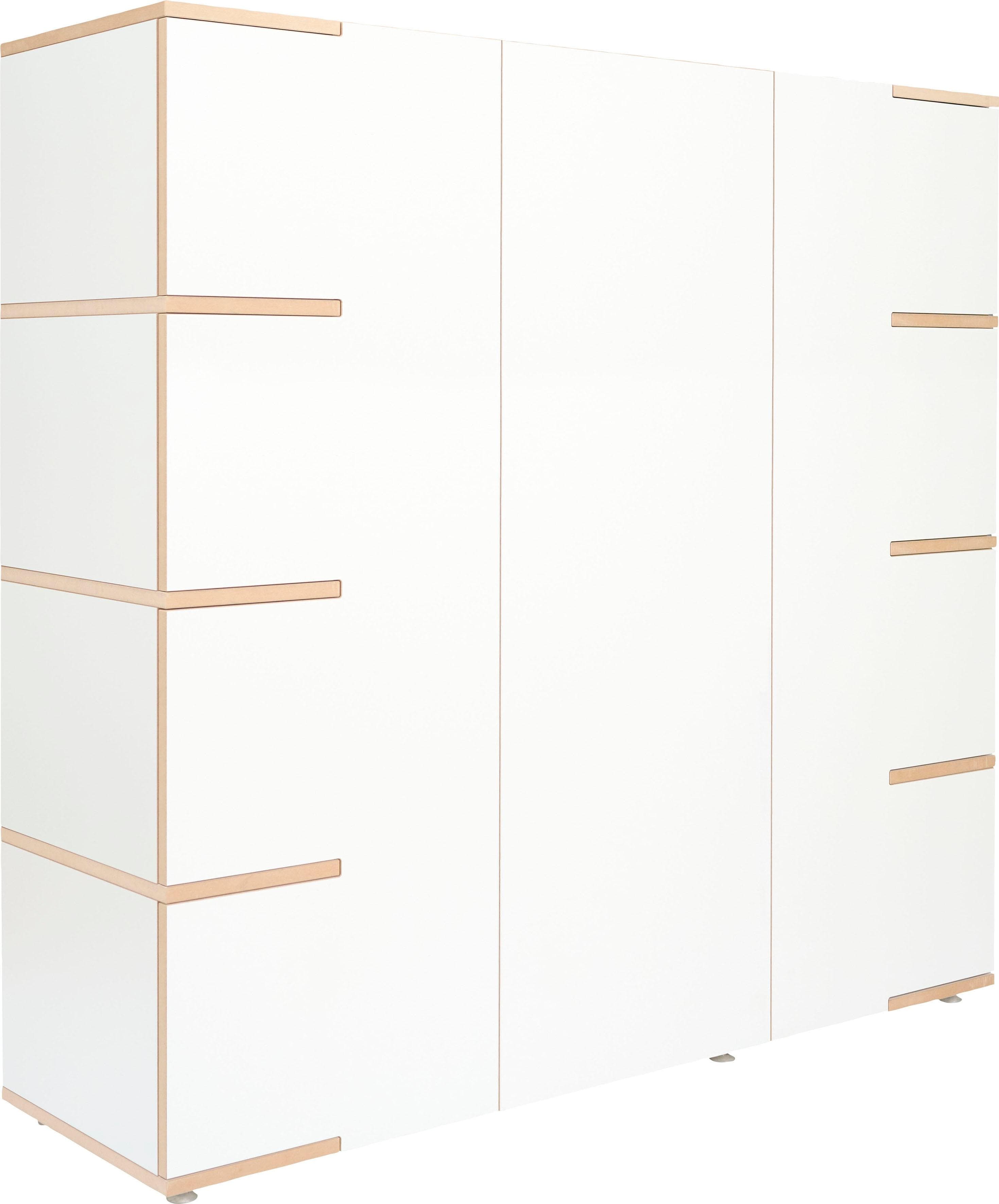 TOJO Mehrzweckschrank stau Weiß Modern