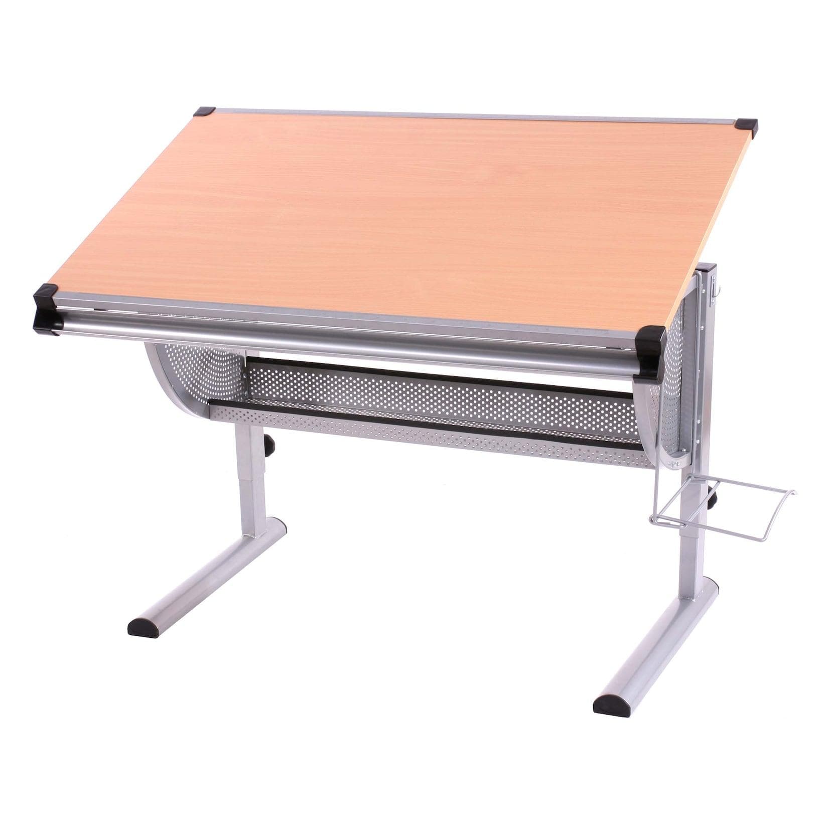 Höhenverstellbarer Kinderschreibtisch mit neigbarer Arbeitsfläche