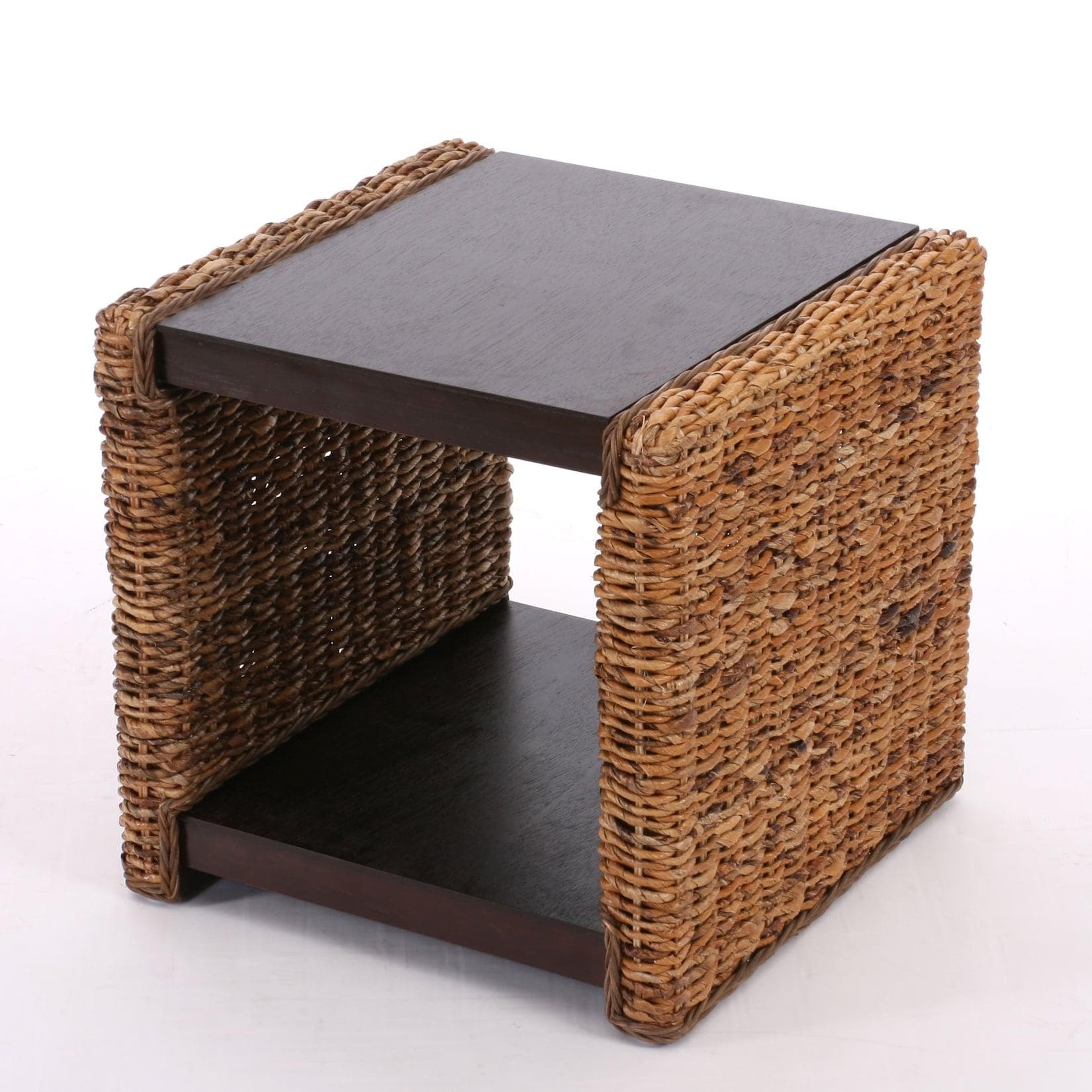 MCW Beistelltisch Nachttisch Vittoria Rattan Beige