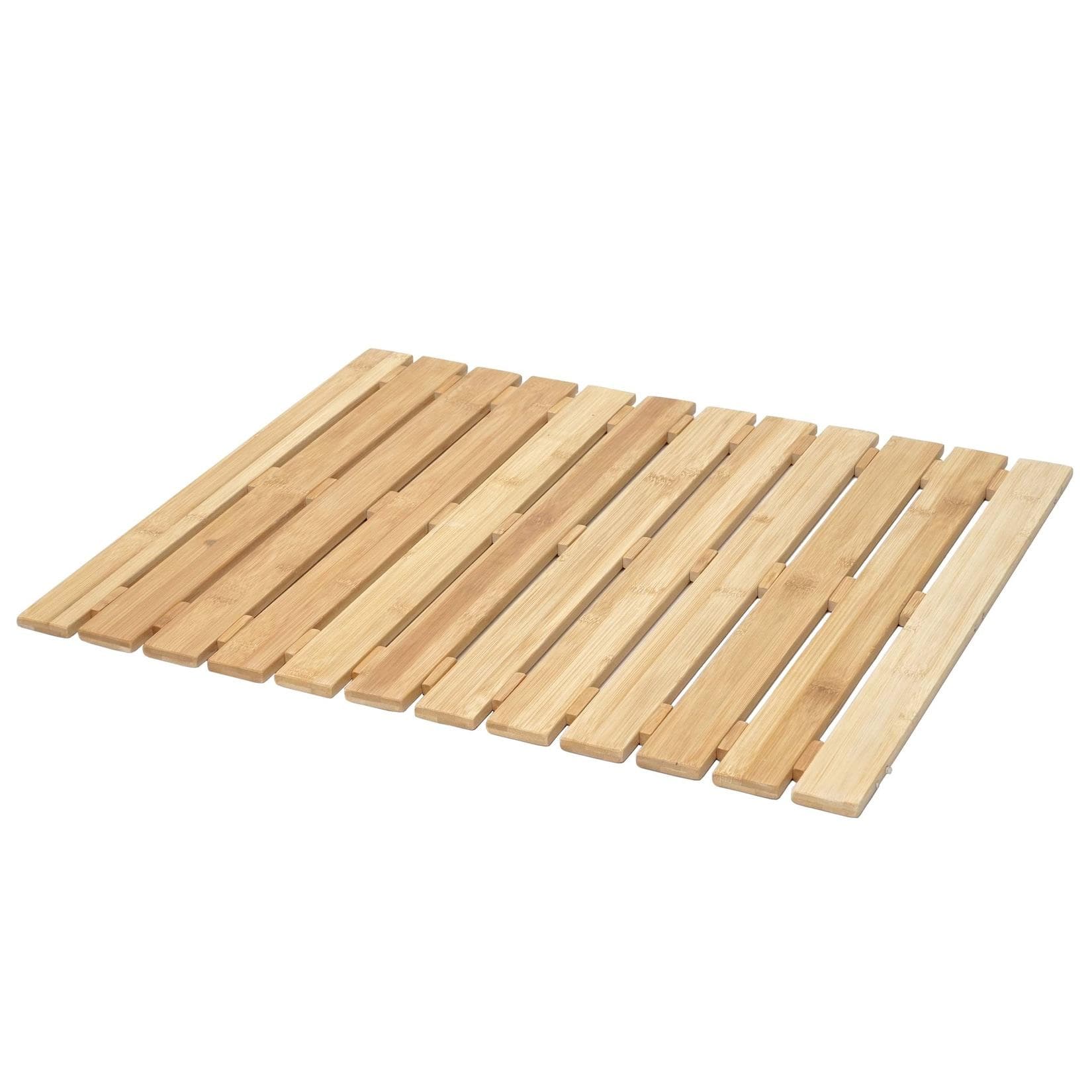 MCW Badematte Bambus Rutschfest 60x50cm