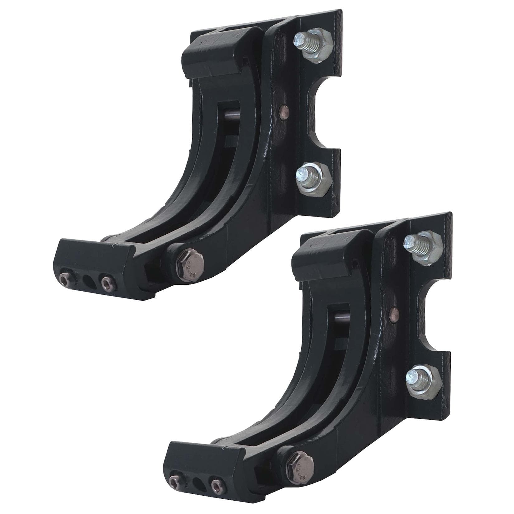 MCW 2er-Set Wandhalterung für Markise H122, H123 Wandmontage Adapter Anthrazit