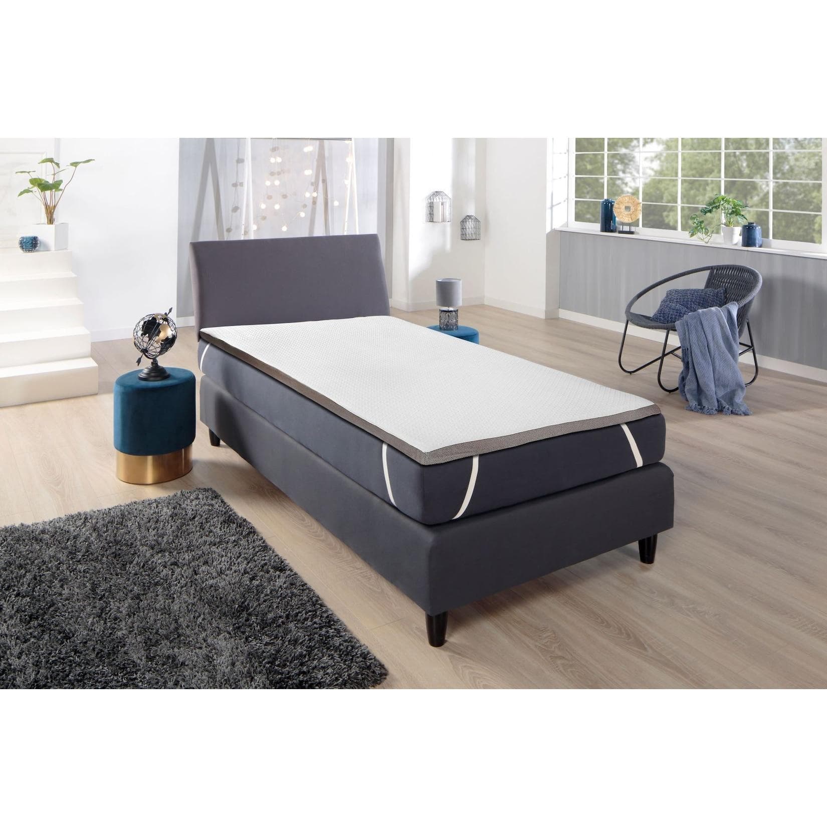 DUO Matratzentopper mit Wendefunktion 2 Schaumarten
