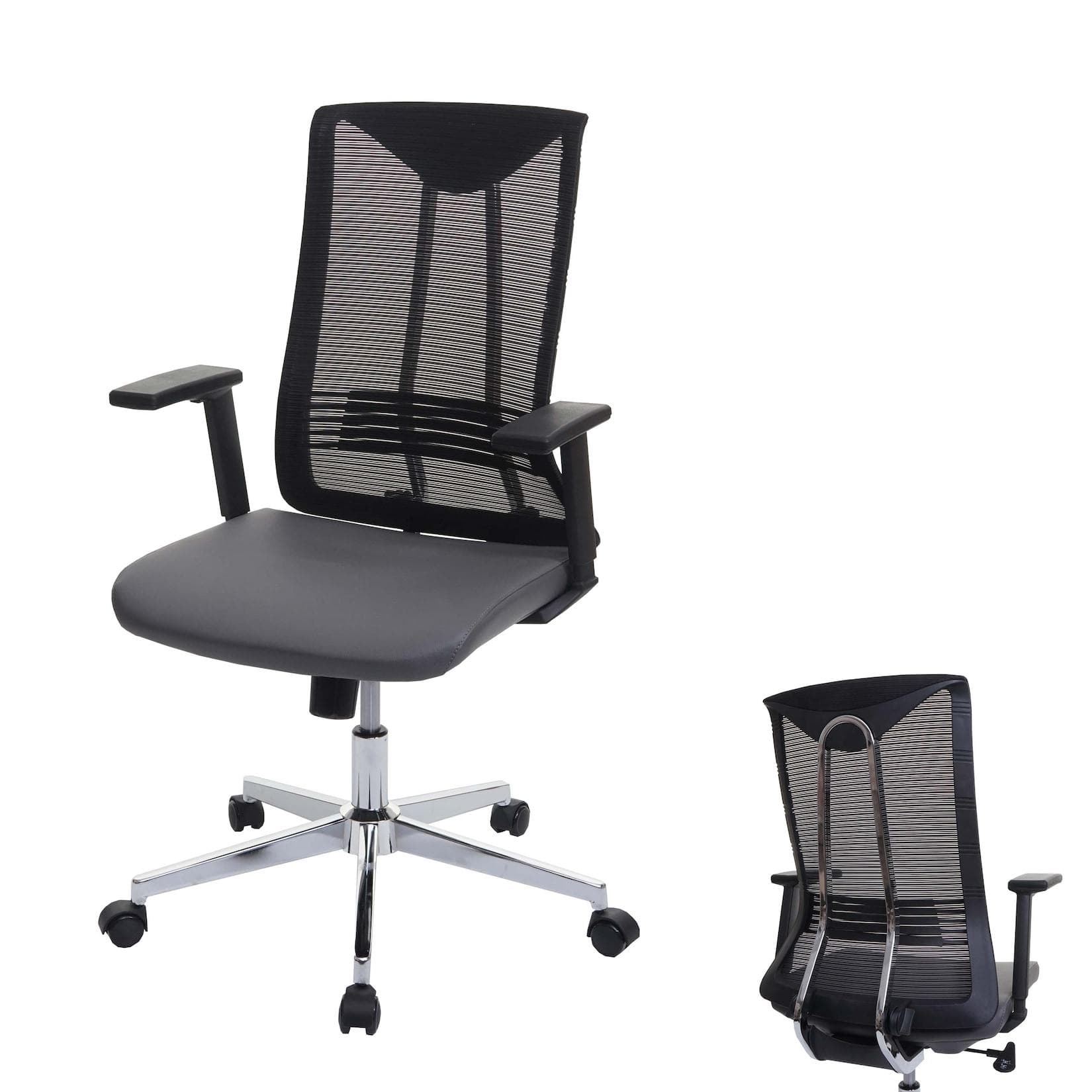 MCW Bürostuhl MCW-J53 - Ergonomisch, Netzbespannung, Verstellbar