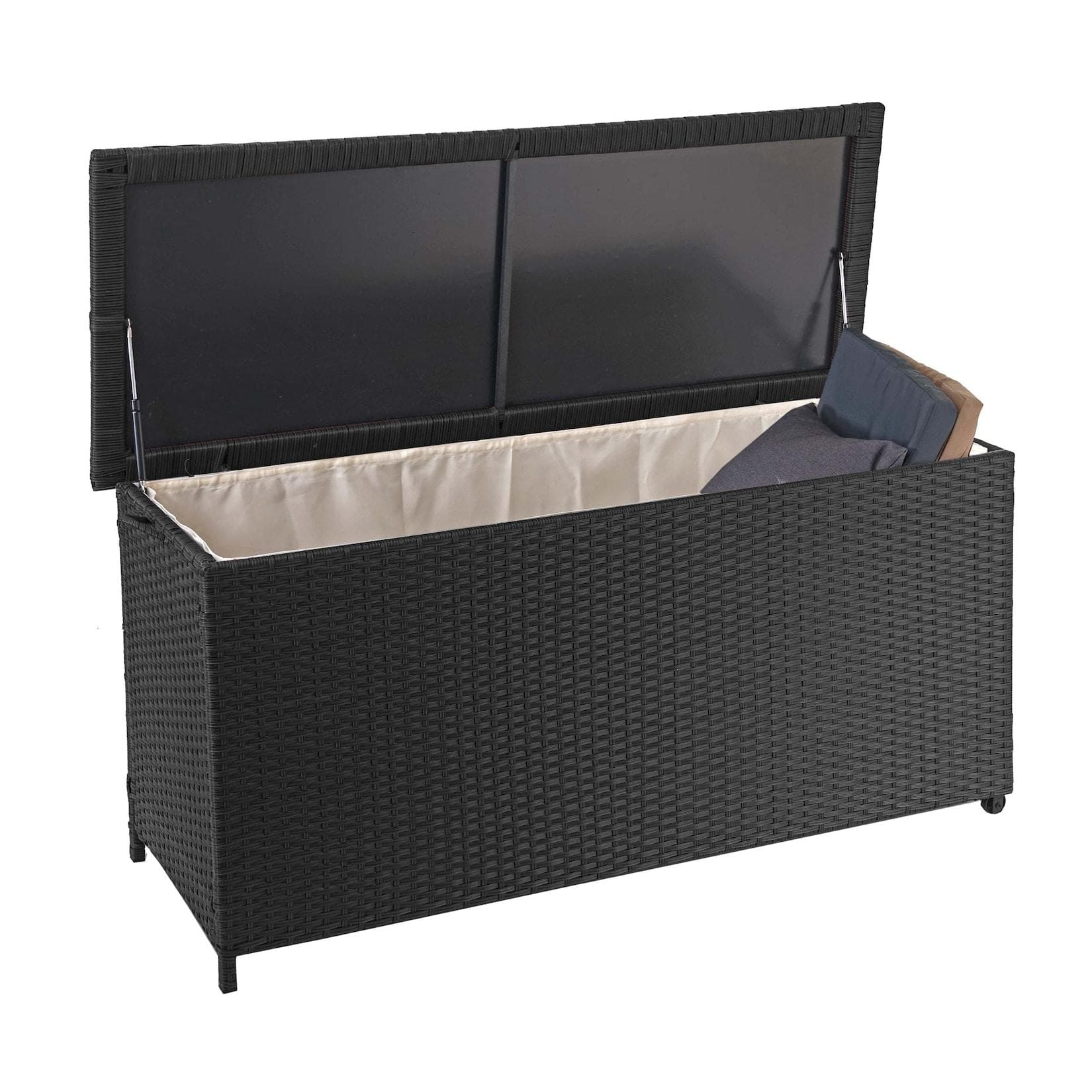 Poly-Rattan Kissenbox MCW-D88 Gartentruhe MCW