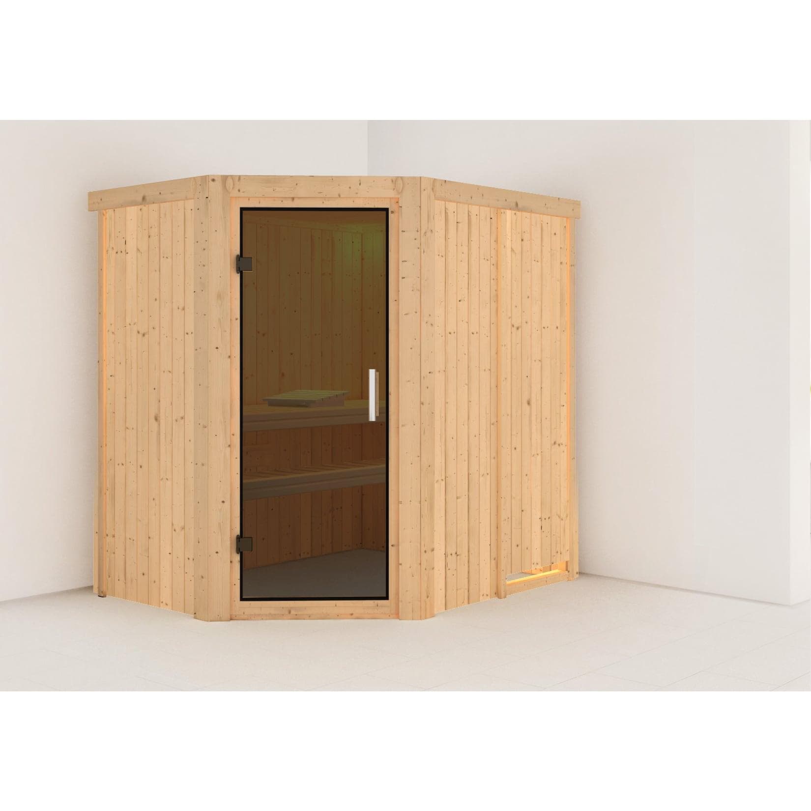 Karibu Sauna Havasu Set Naturbelassen Ohne Ofen
