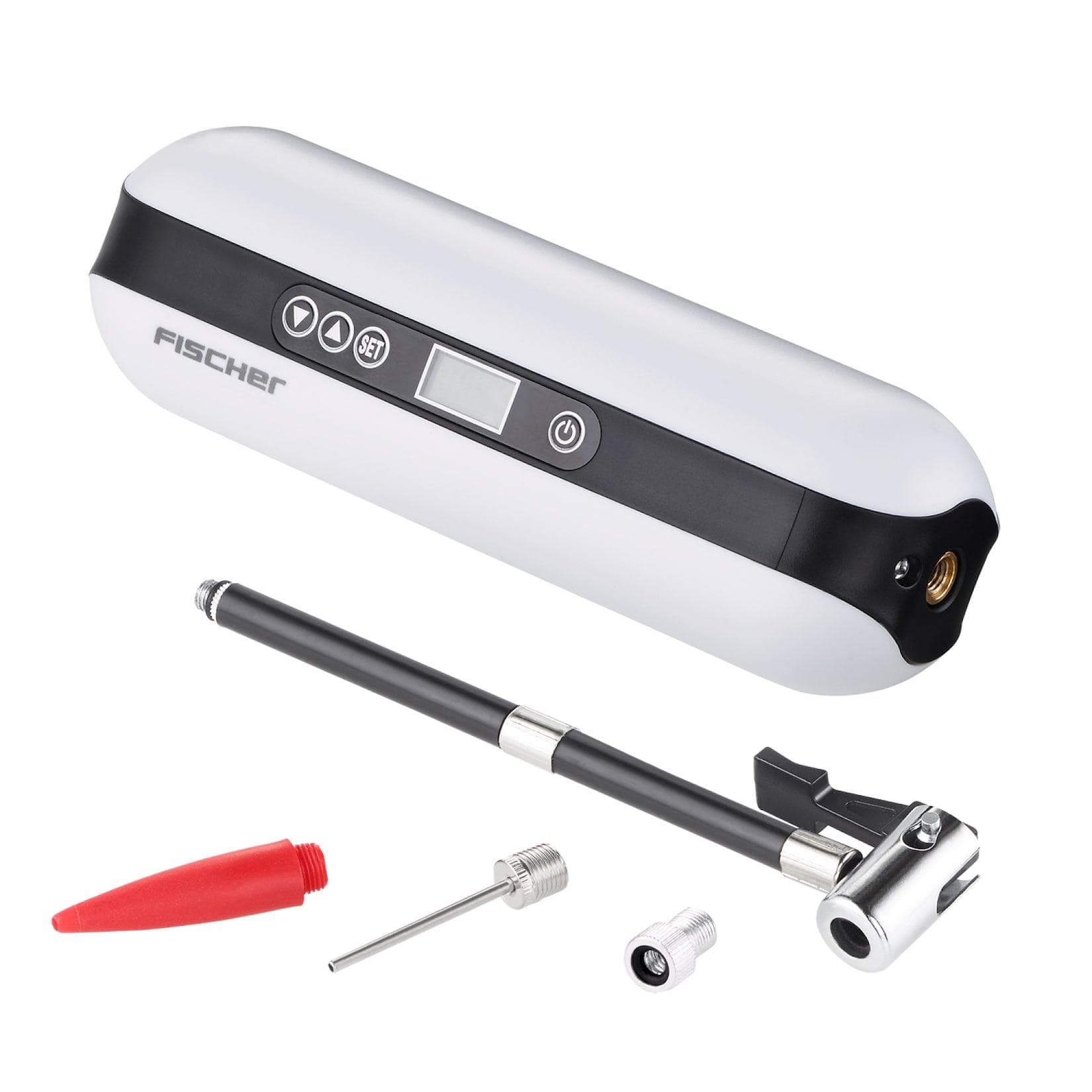 Akku-Luftpumpe Kompakt - Weiß