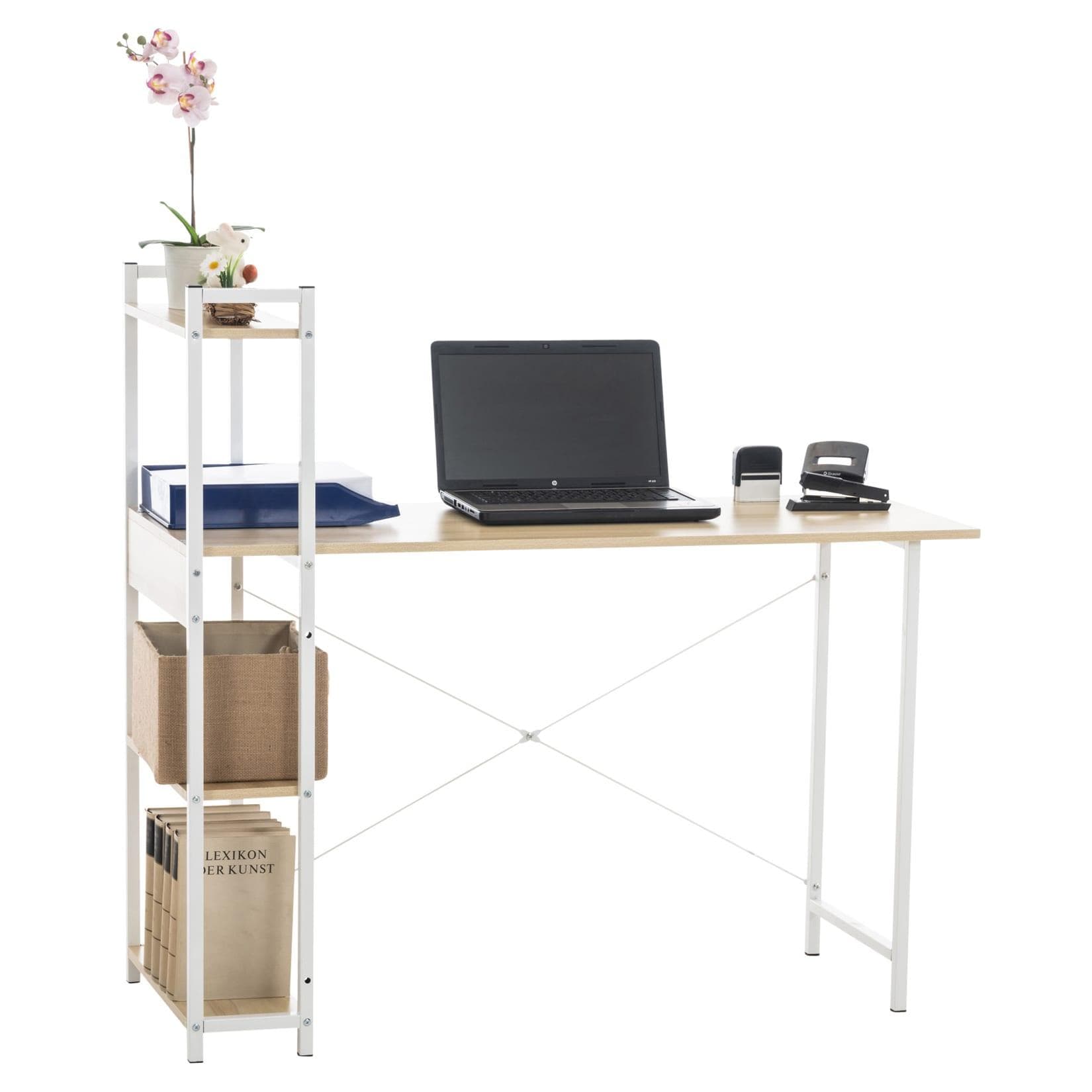 Computertisch mit Regalen | Modernes Design