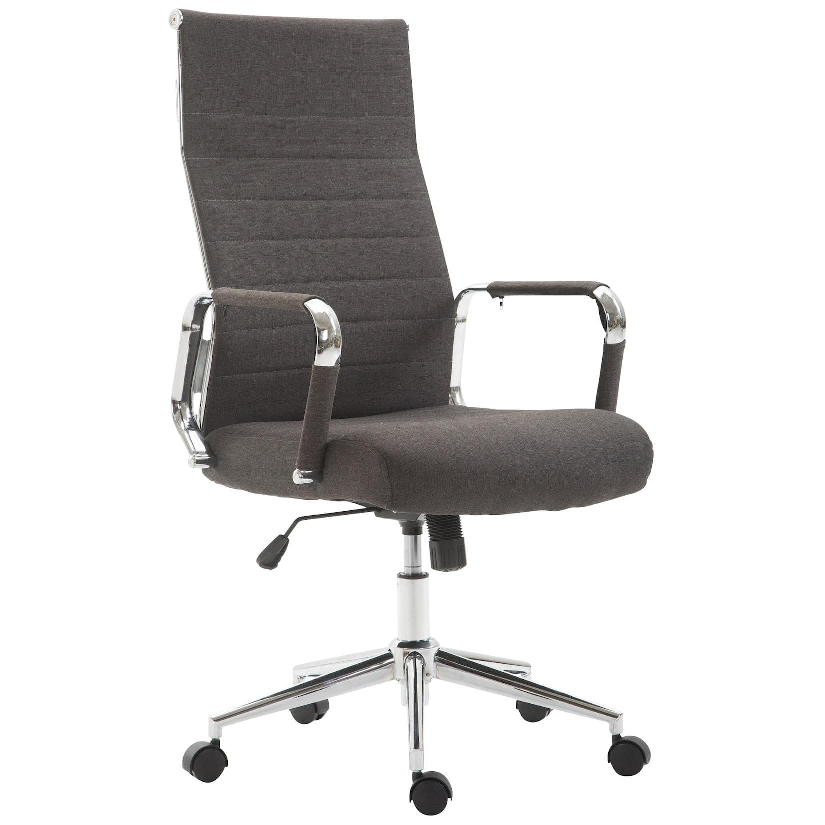 CLP Bürostuhl Kolumbus Stoff Ergonomischer Chefsessel für Home-Office