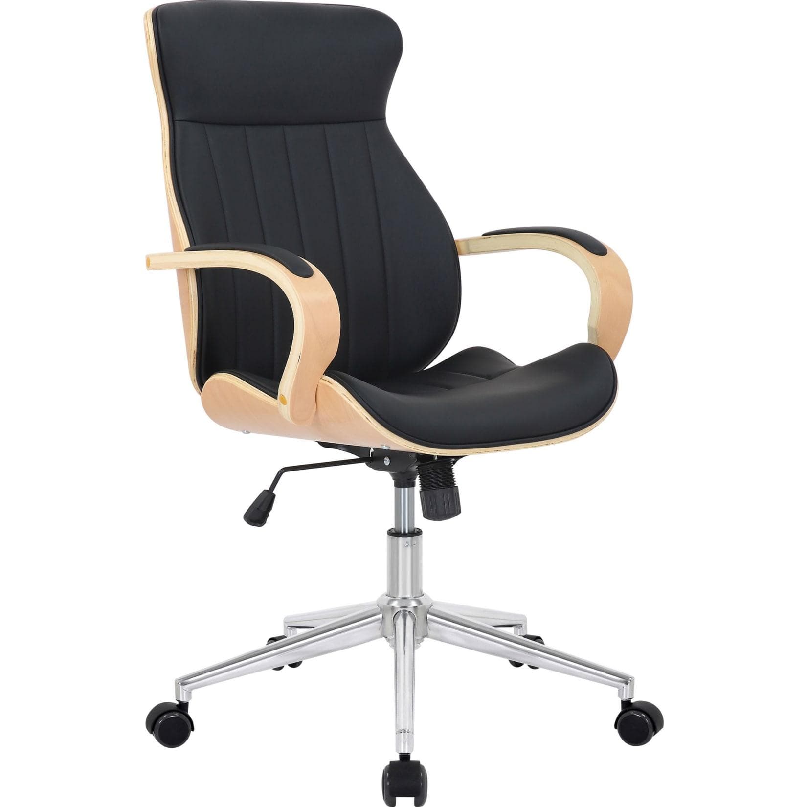 CLP Bürostuhl Melilla Ergonomisch Höhenverstellbar Kunstleder