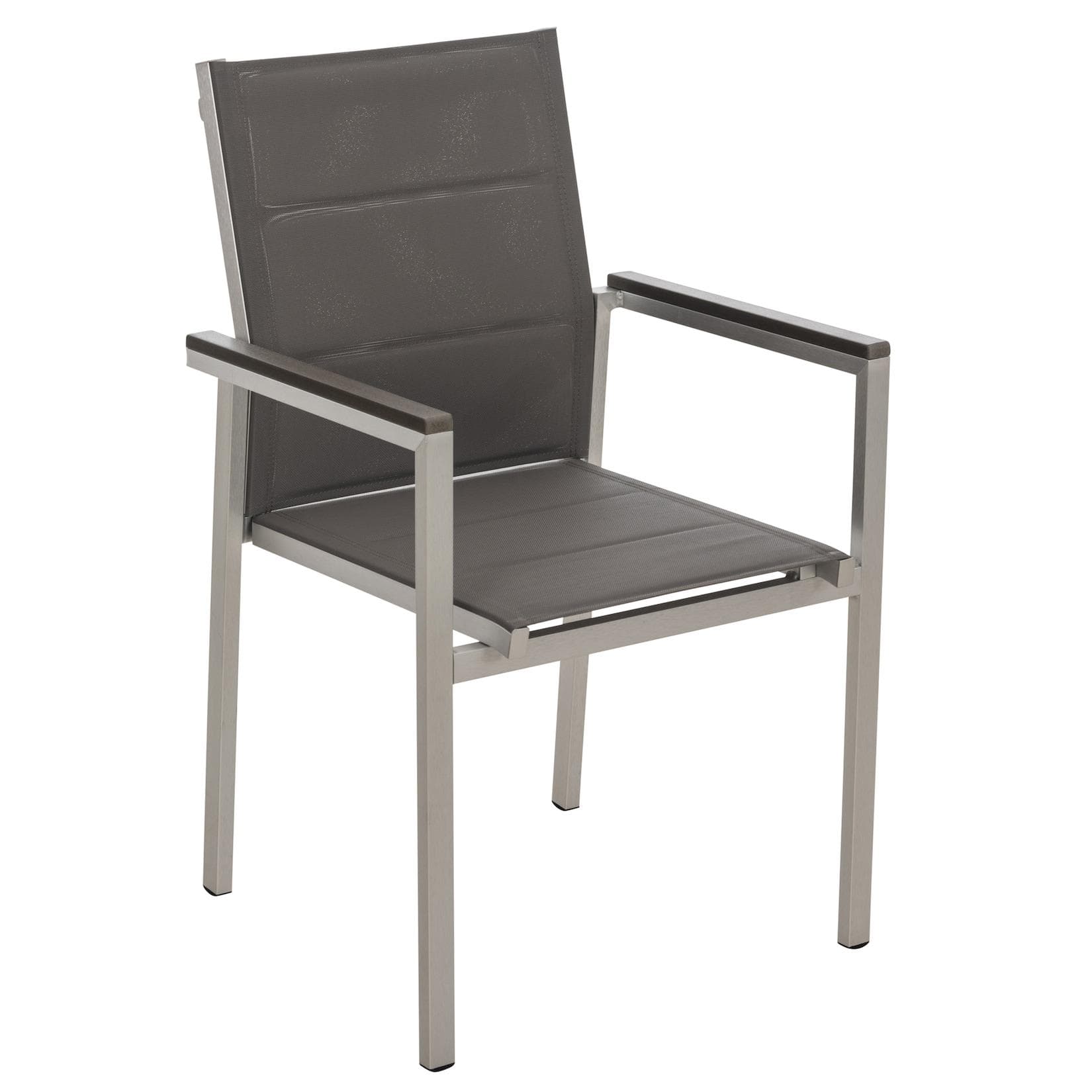 CLP Stapelstuhl Patel - Aluminiumrahmen mit Mikrofaserbezug