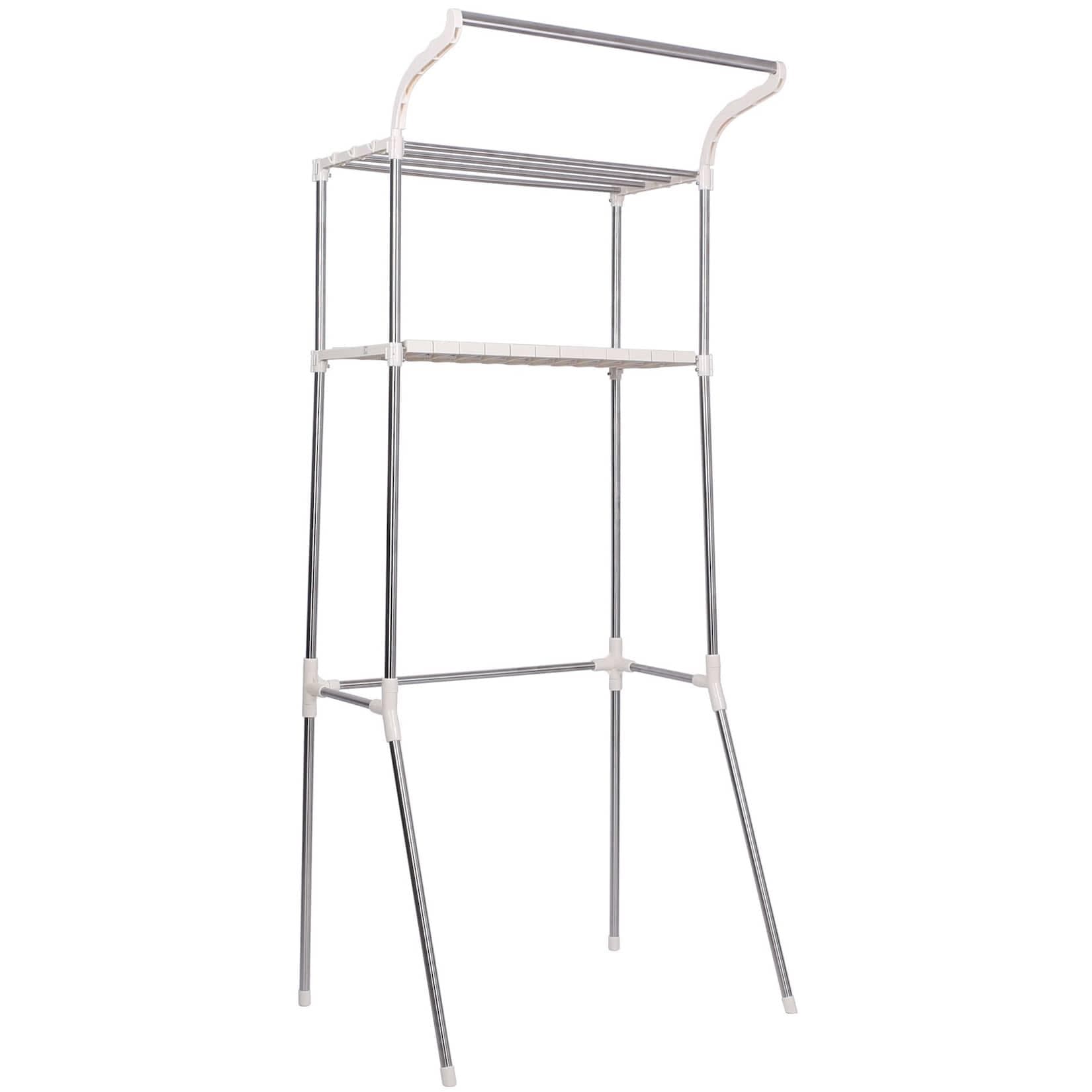 Rostfreies & Flexibles Badregal - Perfekt für Waschmaschinen