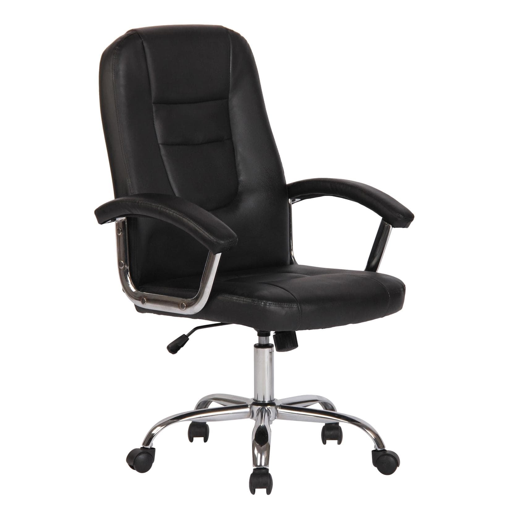 CLP Bürostuhl Reedville Chefsessel Kunstleder Ergonomisch
