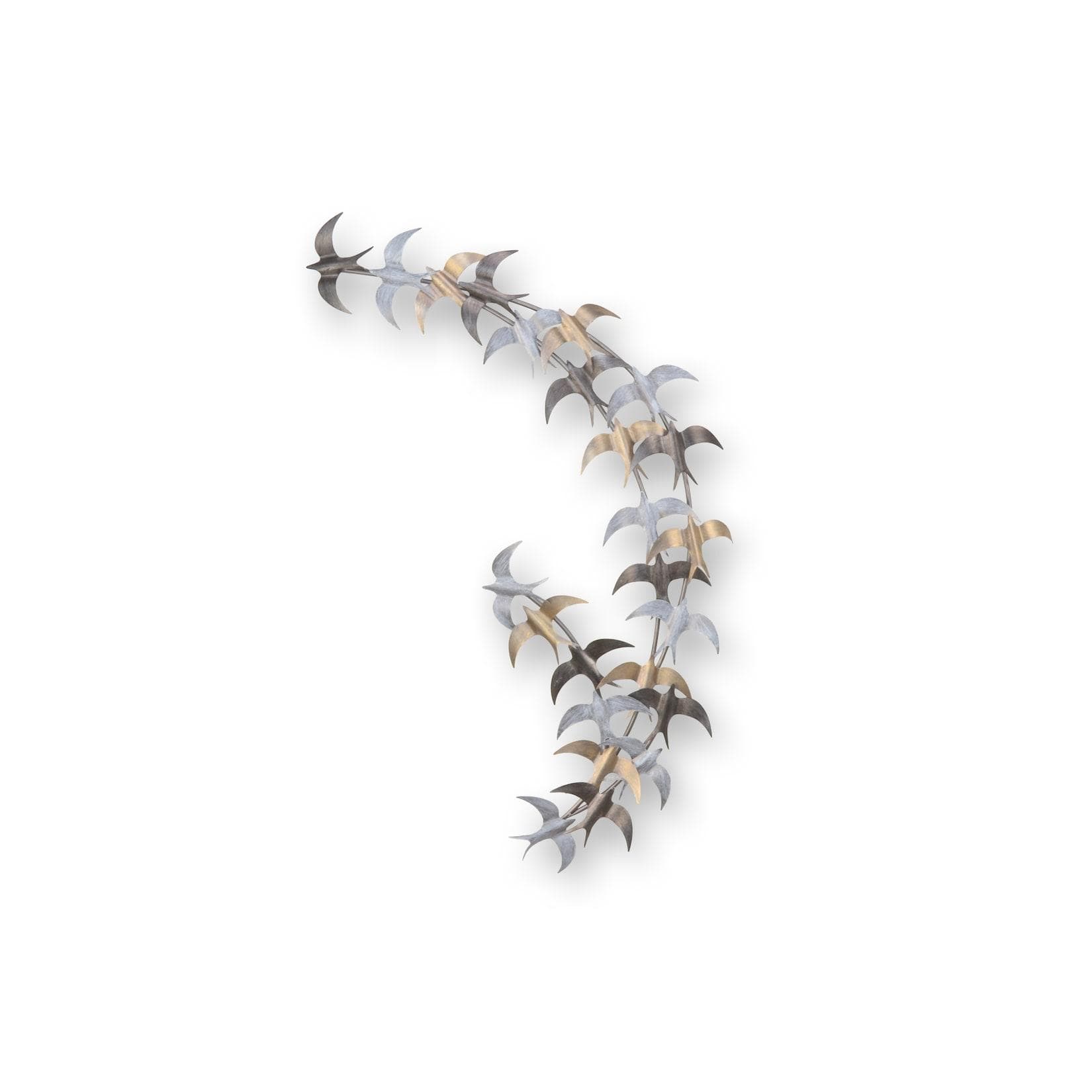 möbel direkt online Wanddekoration Hanni Metall Vogelschwarm