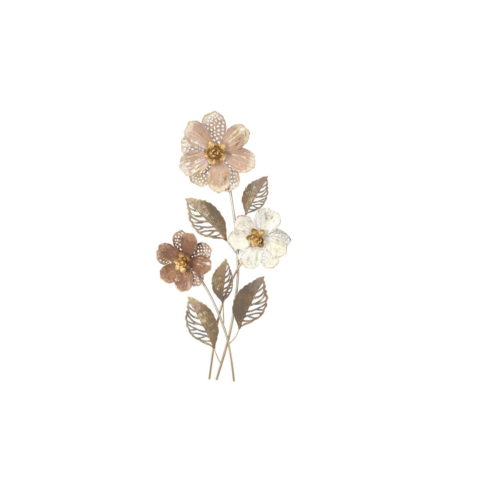 HOFMANN LIVING AND MORE Wanddekoobjekt Beige Metall