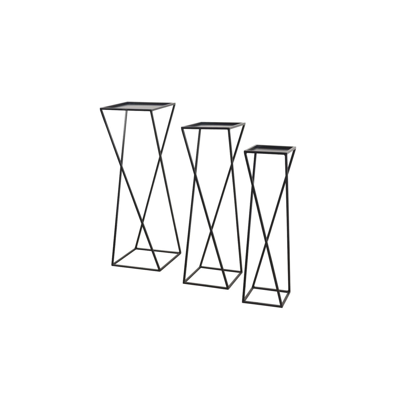 möbel direkt online Blumenständer Lothar Metall Schwarz