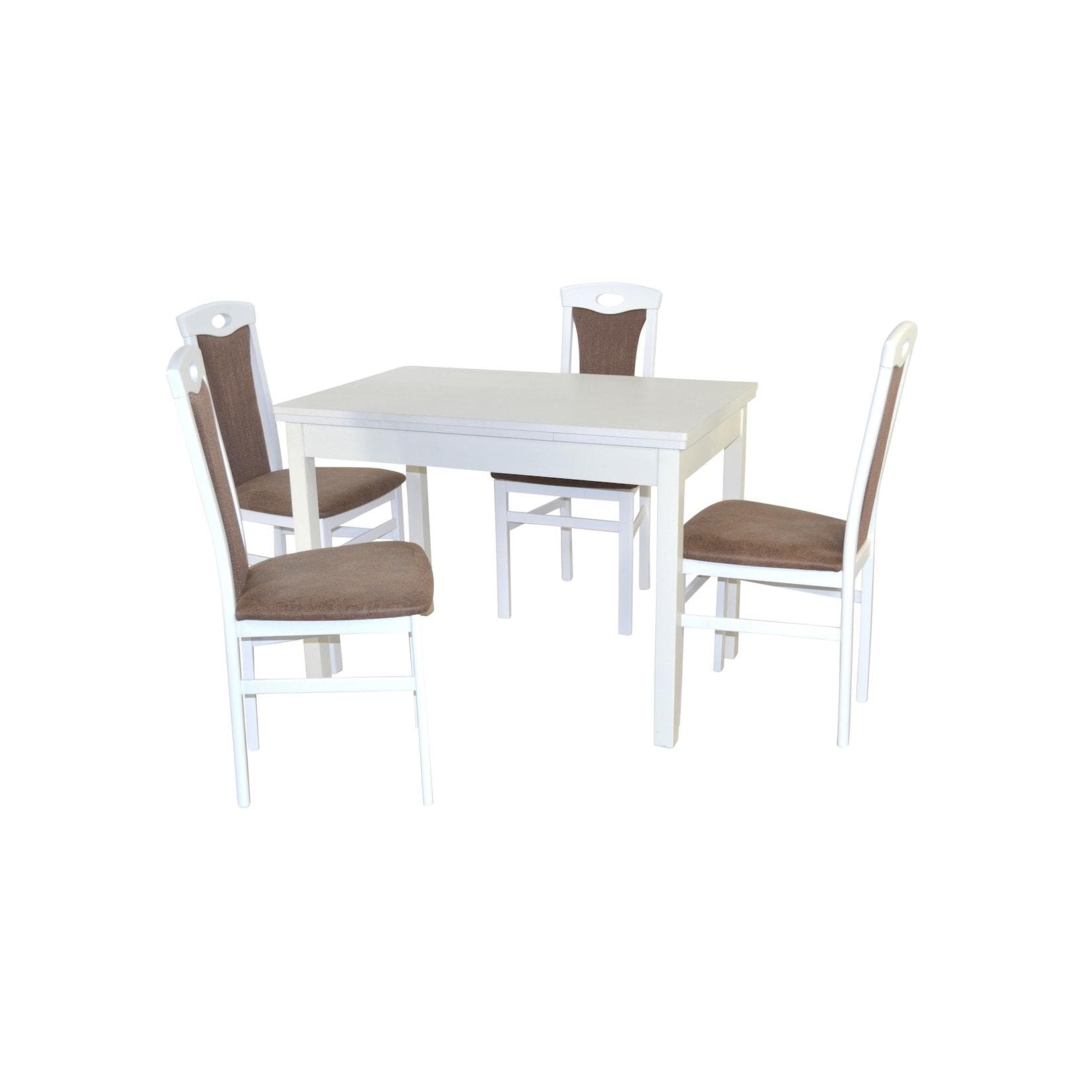 möbel direkt online Essgruppe (5teilig) Sandra 5 Weiß Buche