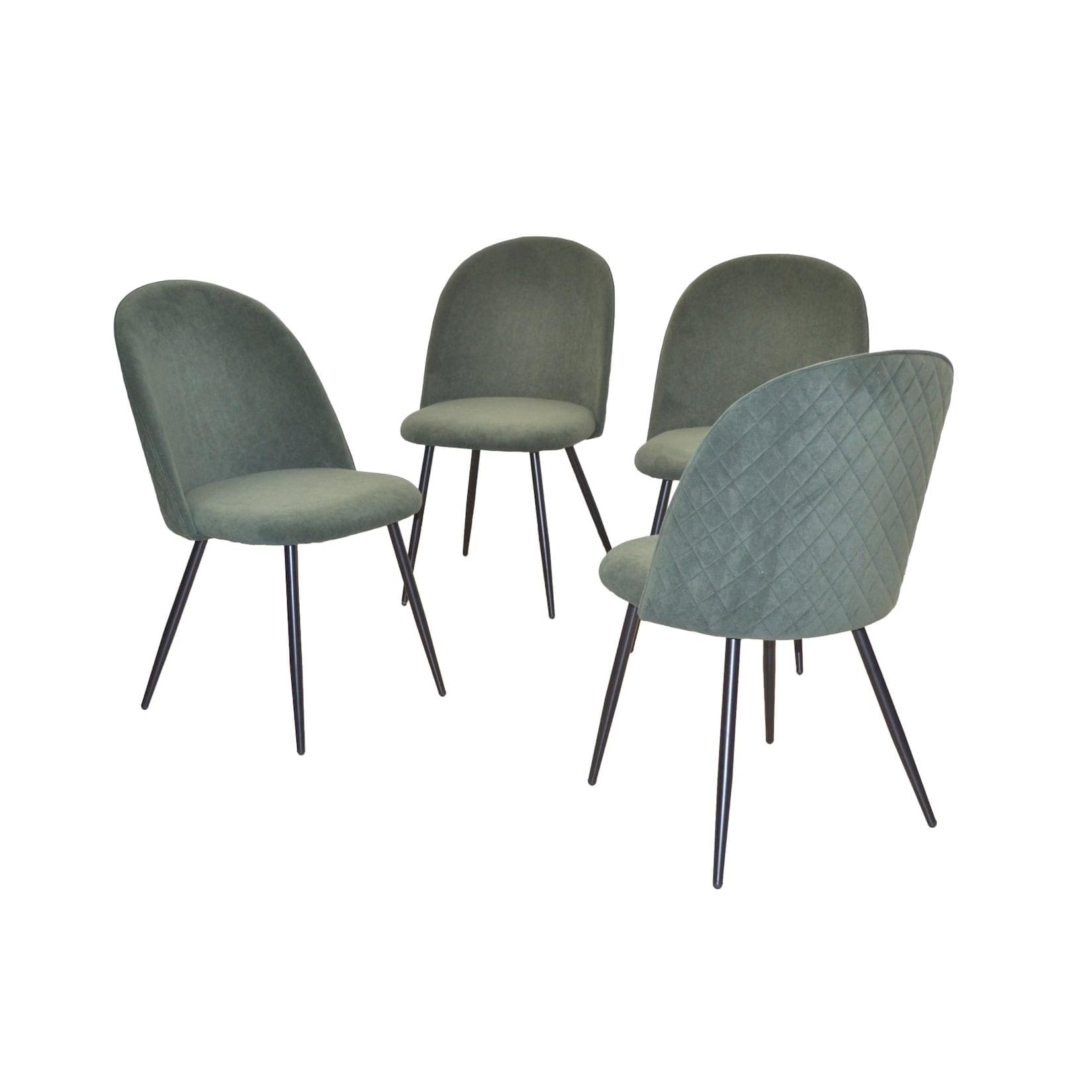 Polsterstühle 4er Set - Gemütlich & Modern