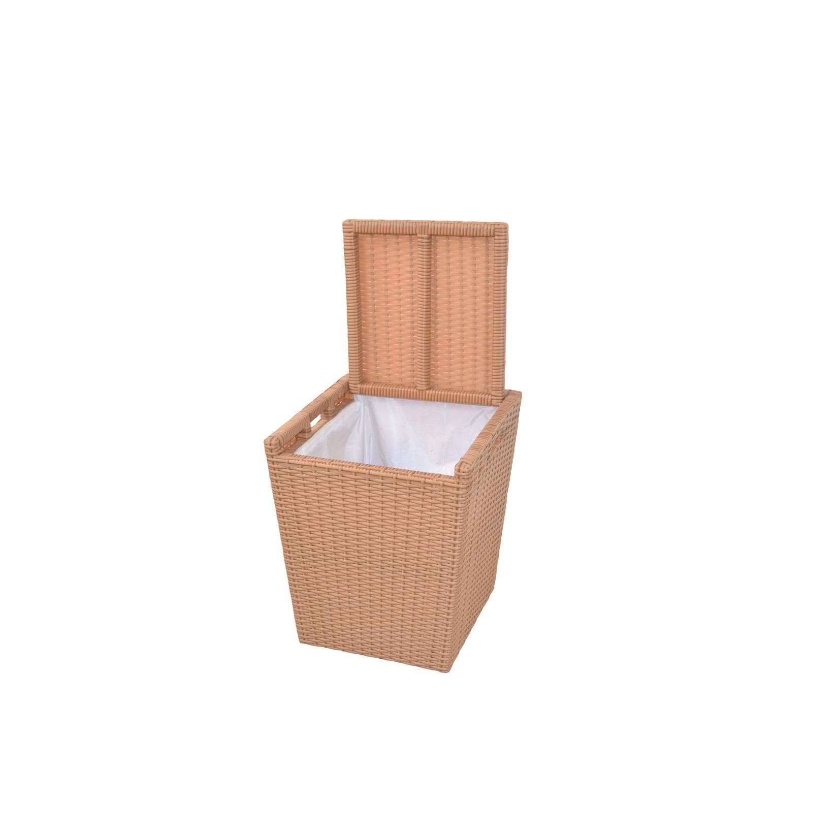 möbel direkt online Wäschekorb Helena Beige Polyrattan