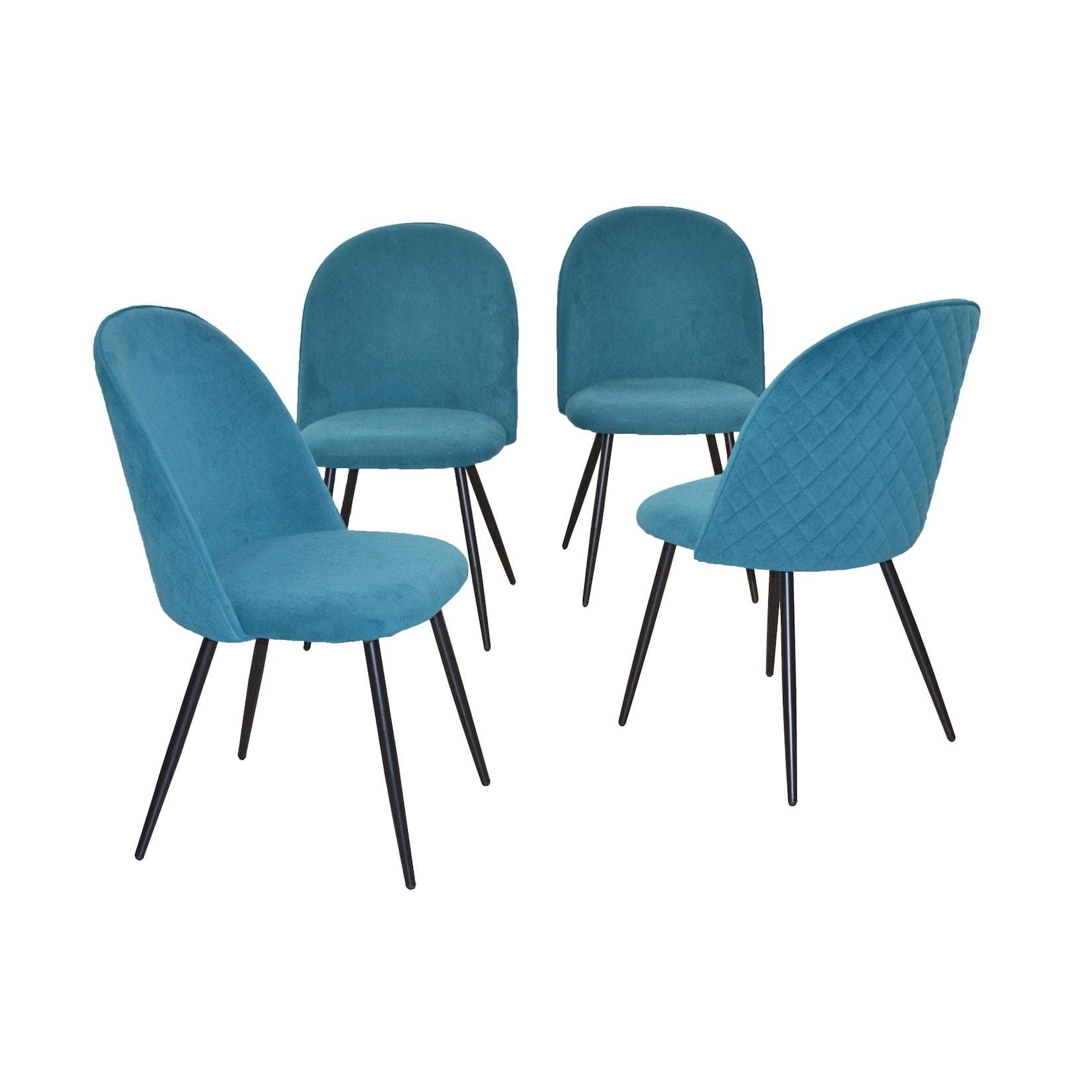 Polsterstühle 4er Set - Gemütlich & Modern