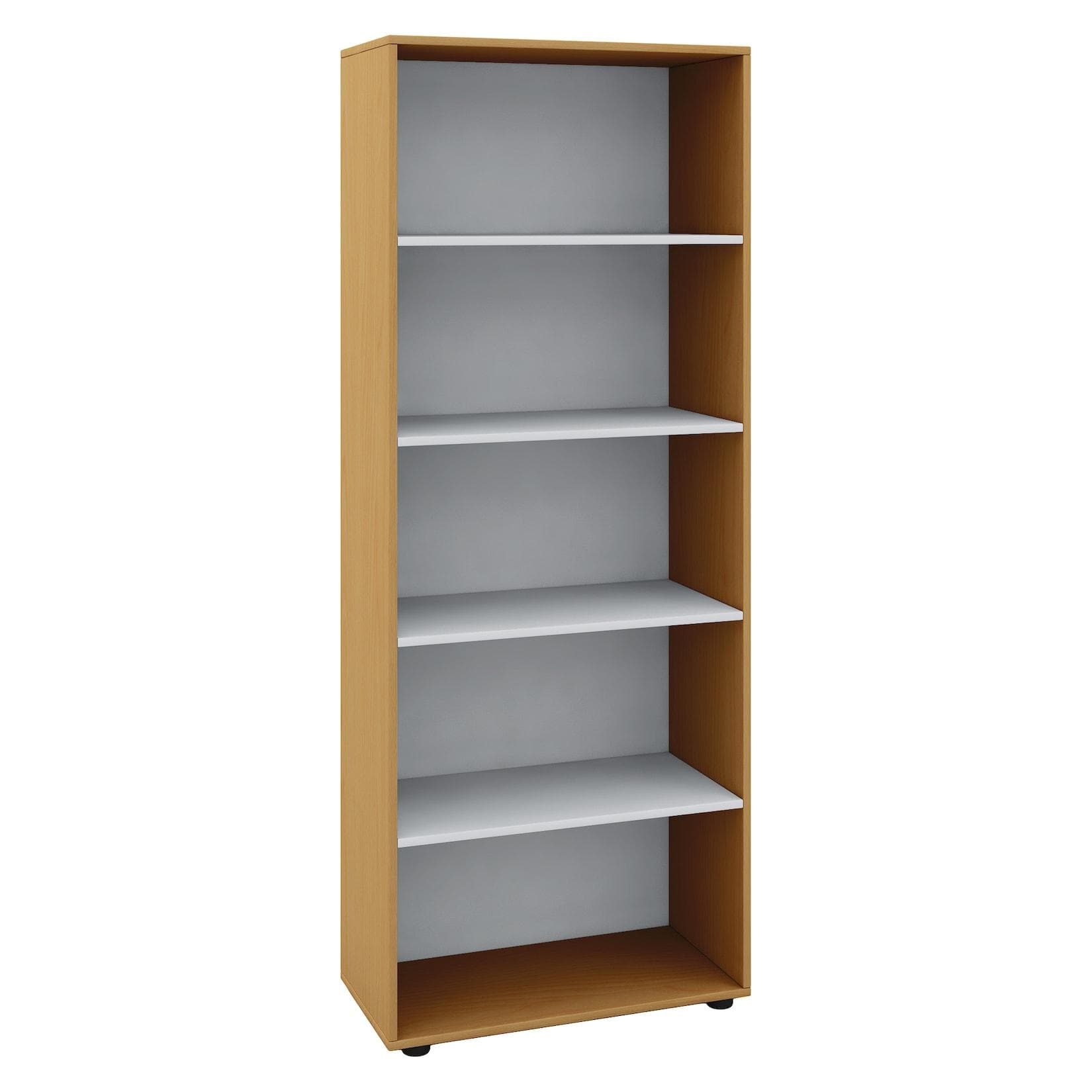 VCM Schuhregal Vandol Braun Buche 5 Fächer