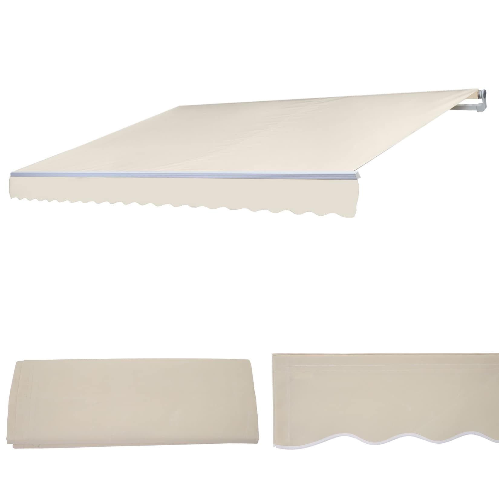 MCW Ersatz-Bezug Markise H792 Acryl Creme 5x3m