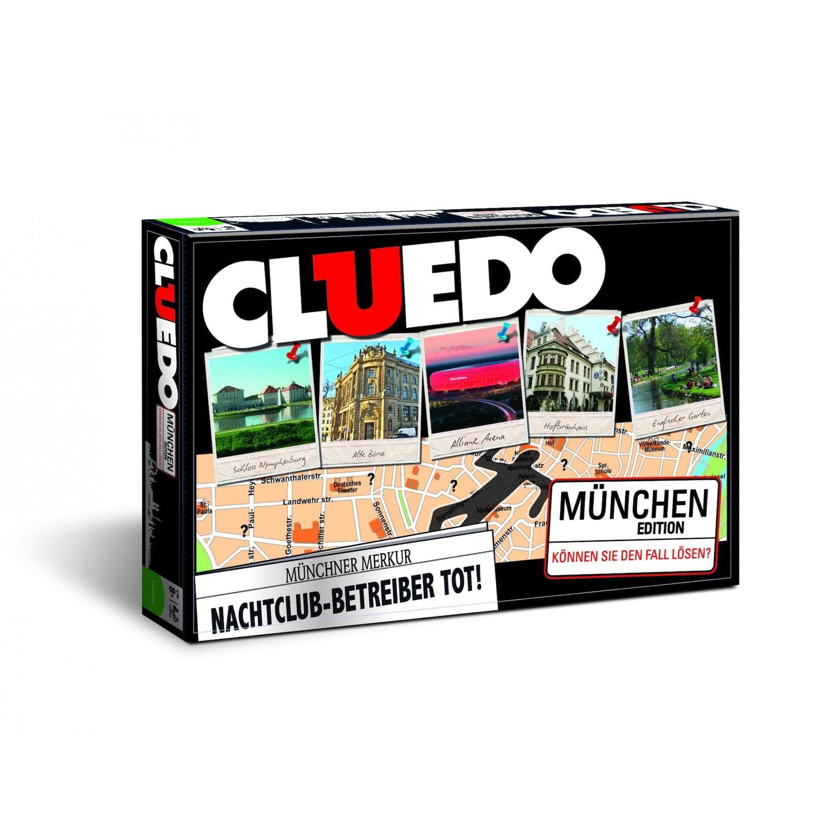 Cluedo München Brettspiel Gesellschaftsspiel Winning Moves