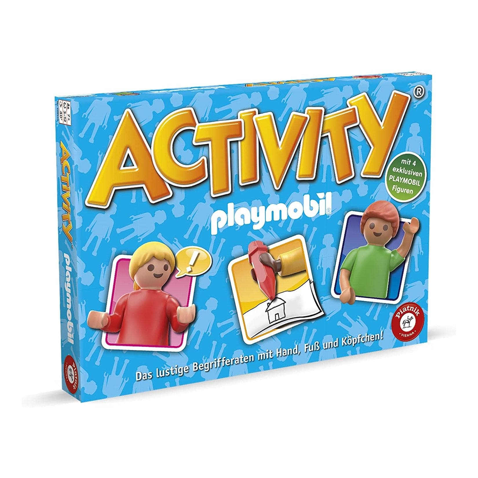 Piatnik Activity Playmobil Brettspiel Kinderspiel Ratespiel