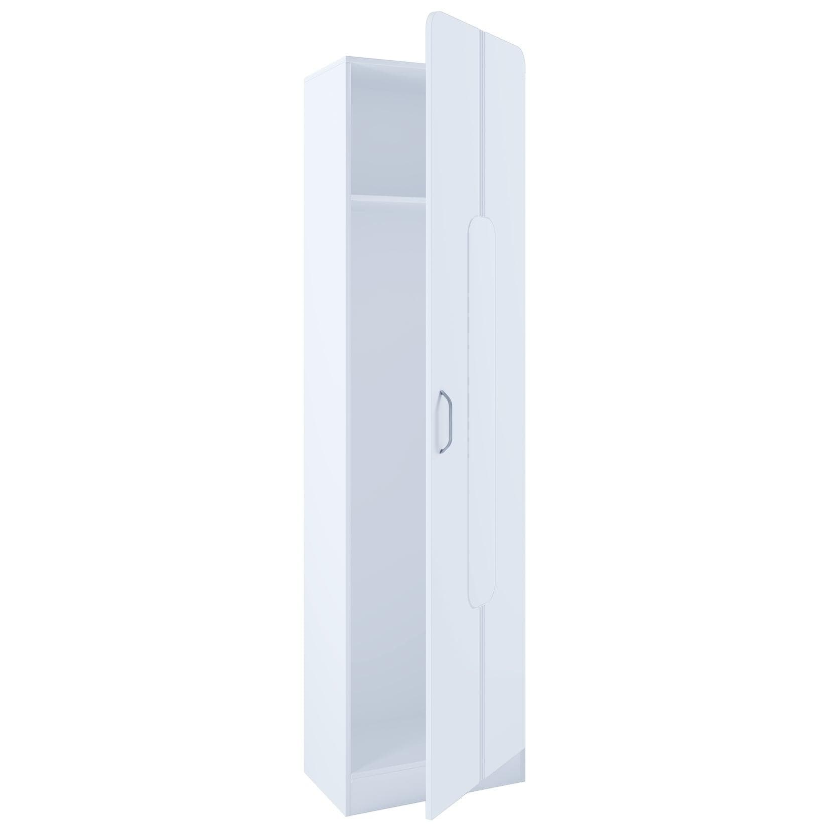 Holz-Dielenmöbel Garderobenschrank mit Kommodenfunktion