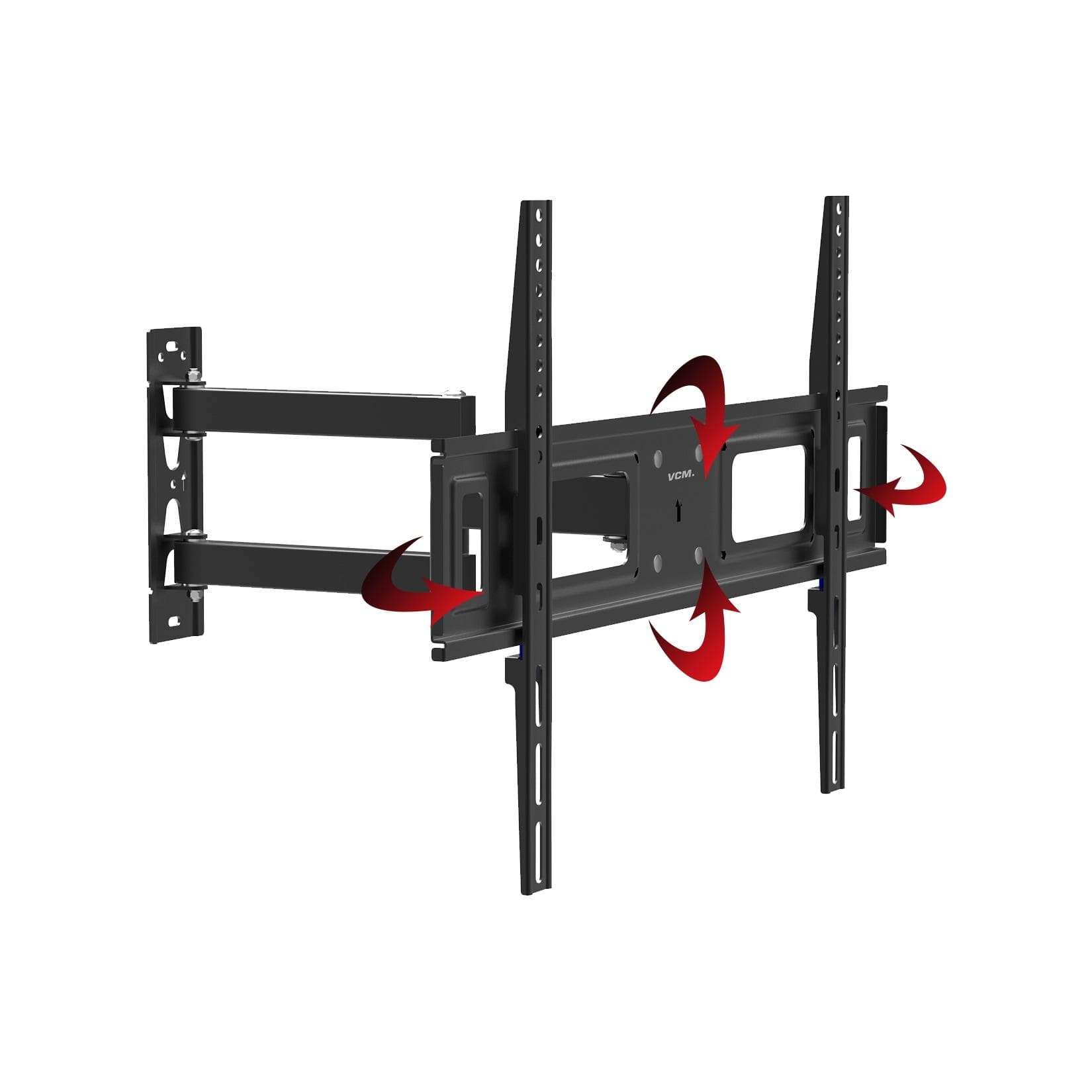 VCM my media TV-Wandhalterung B-SN600 Schwarz Schwenkbar