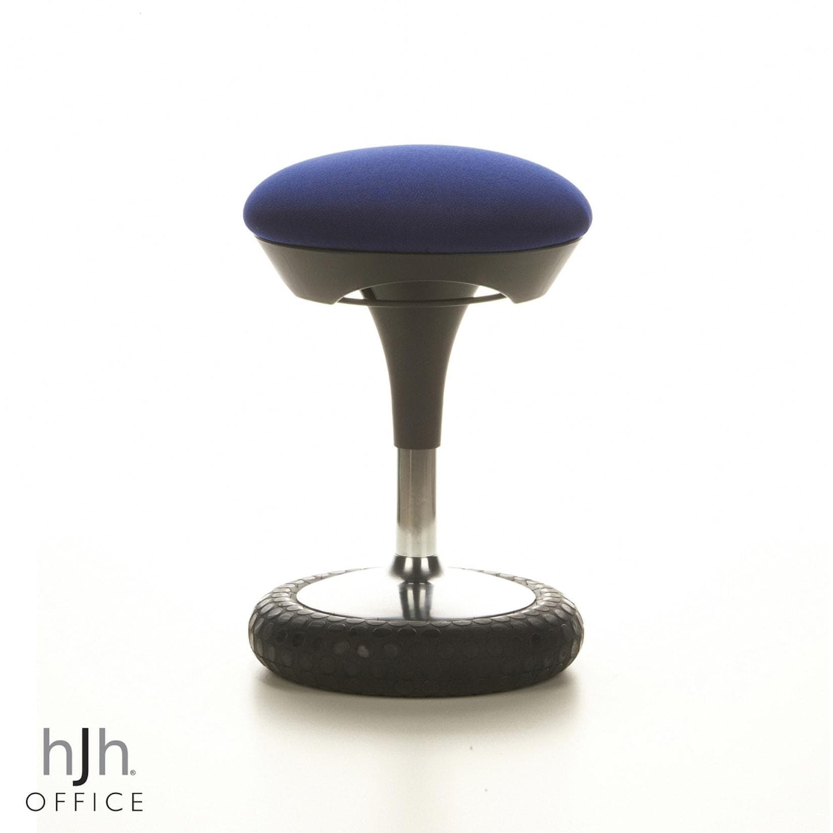 Drehbarer Hocker mit individueller Gewichtsanpassung - Stoffbezug