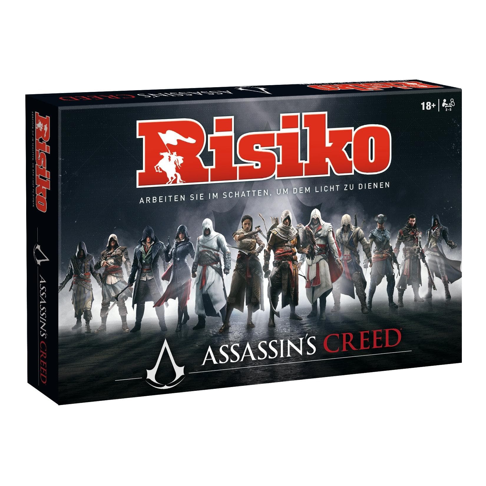 Risiko Assassin's Creed Brettspiel Strategiespiel Deutsch