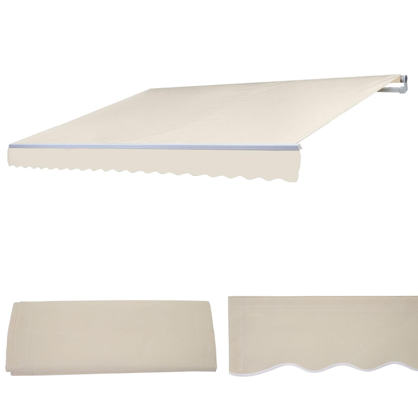 Ersatz-Bezug für Markise H791 Polyester Creme