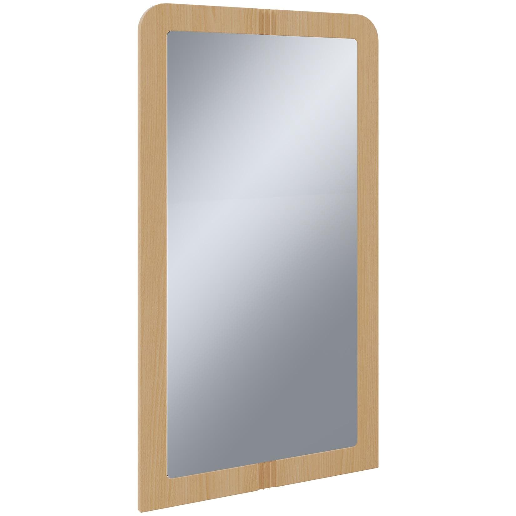 VCM Wandspiegel Balia Holz MDF Braun für Flur