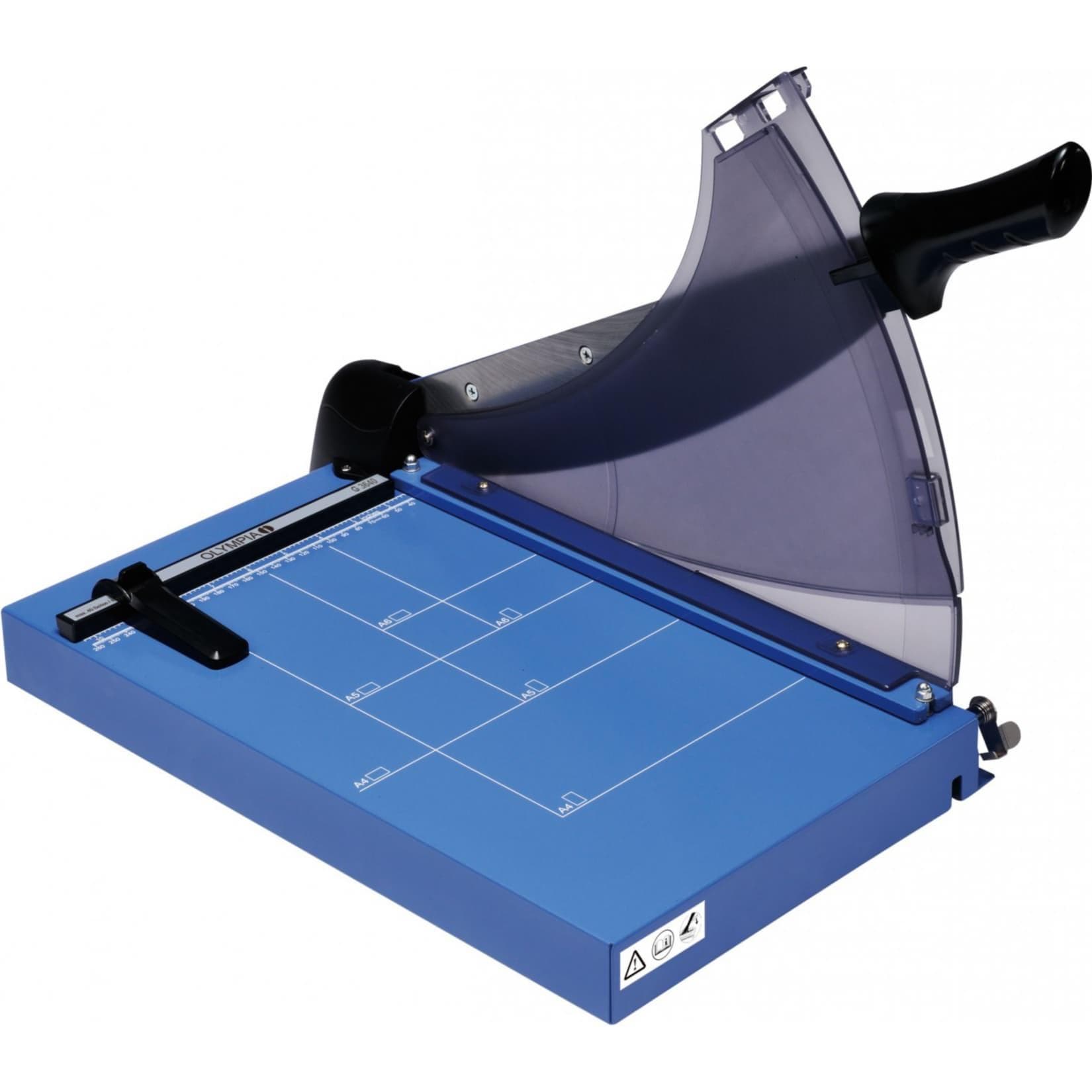 OLYMPIA G 3640 Profi Hebelschneidegerät DIN A4 bis 40 Blatt Grau