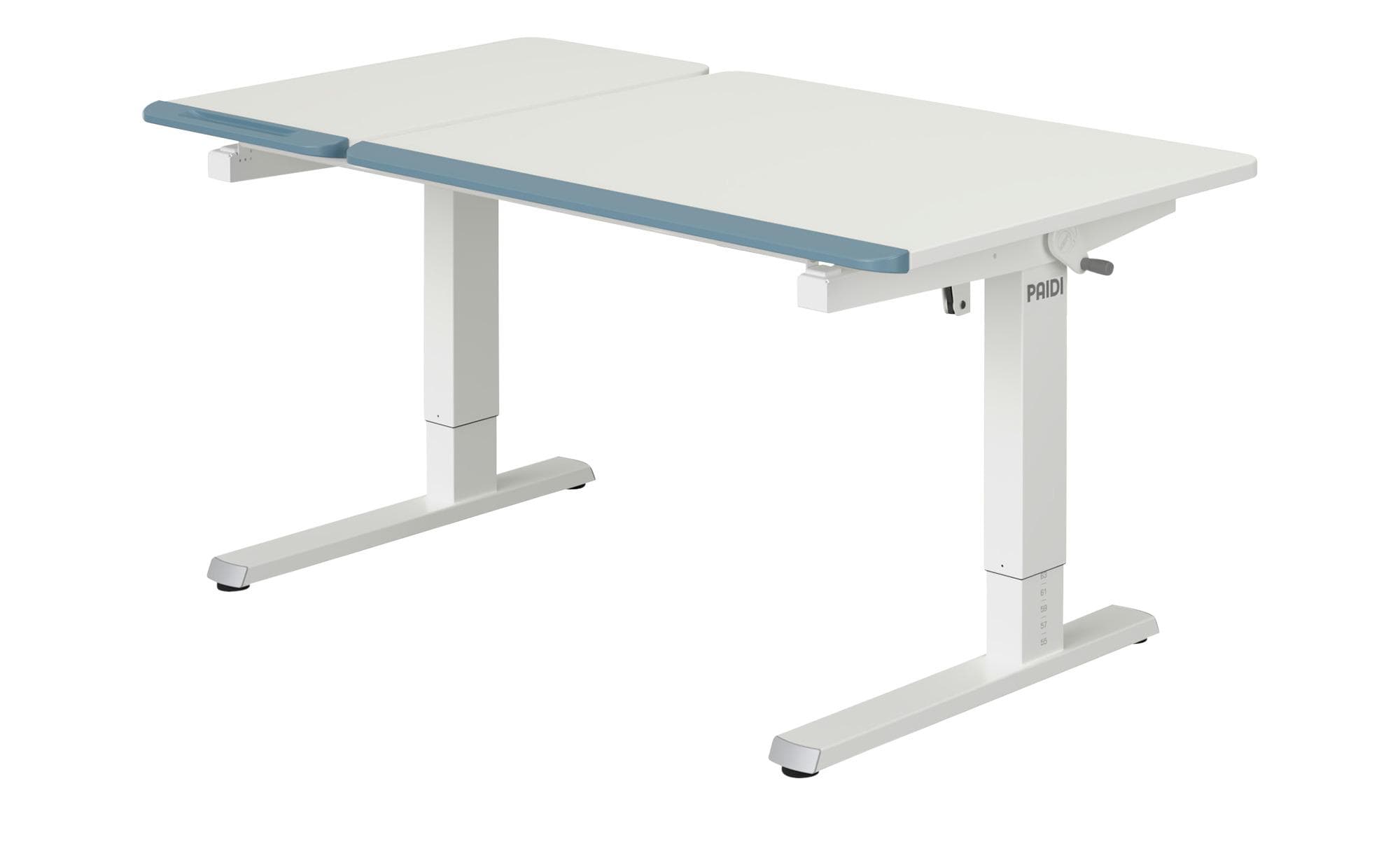 PAIDI Schreibtisch Teenio GT Weiß Höhenverstellbar