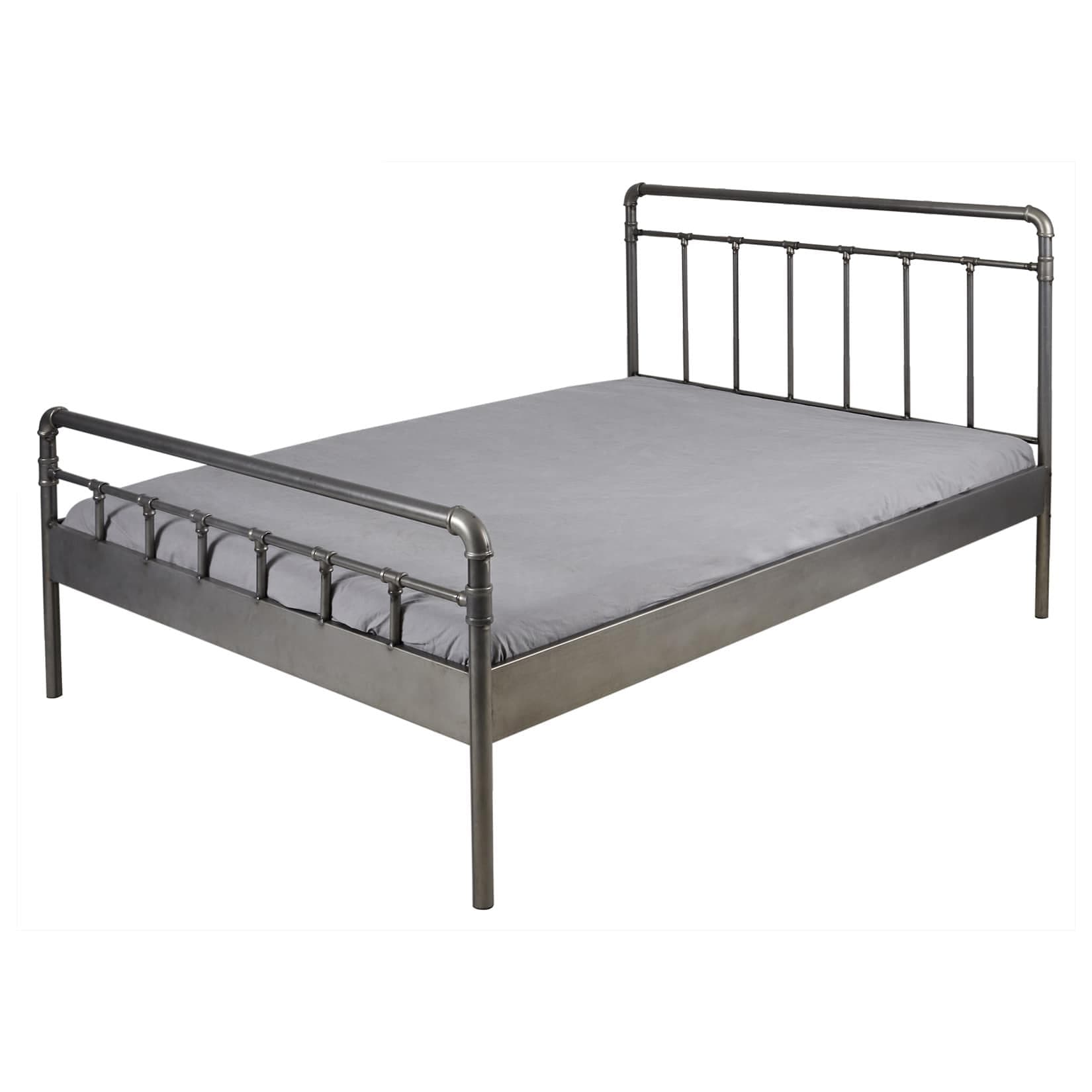 Steampunk Doppelbettgestell aus Metall