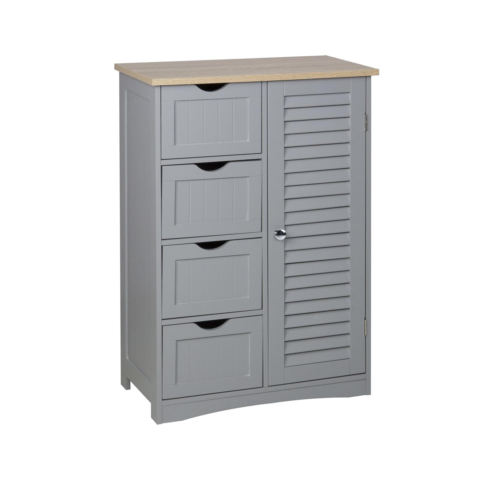 Landhaus Badezimmerschrank mit Schubladen