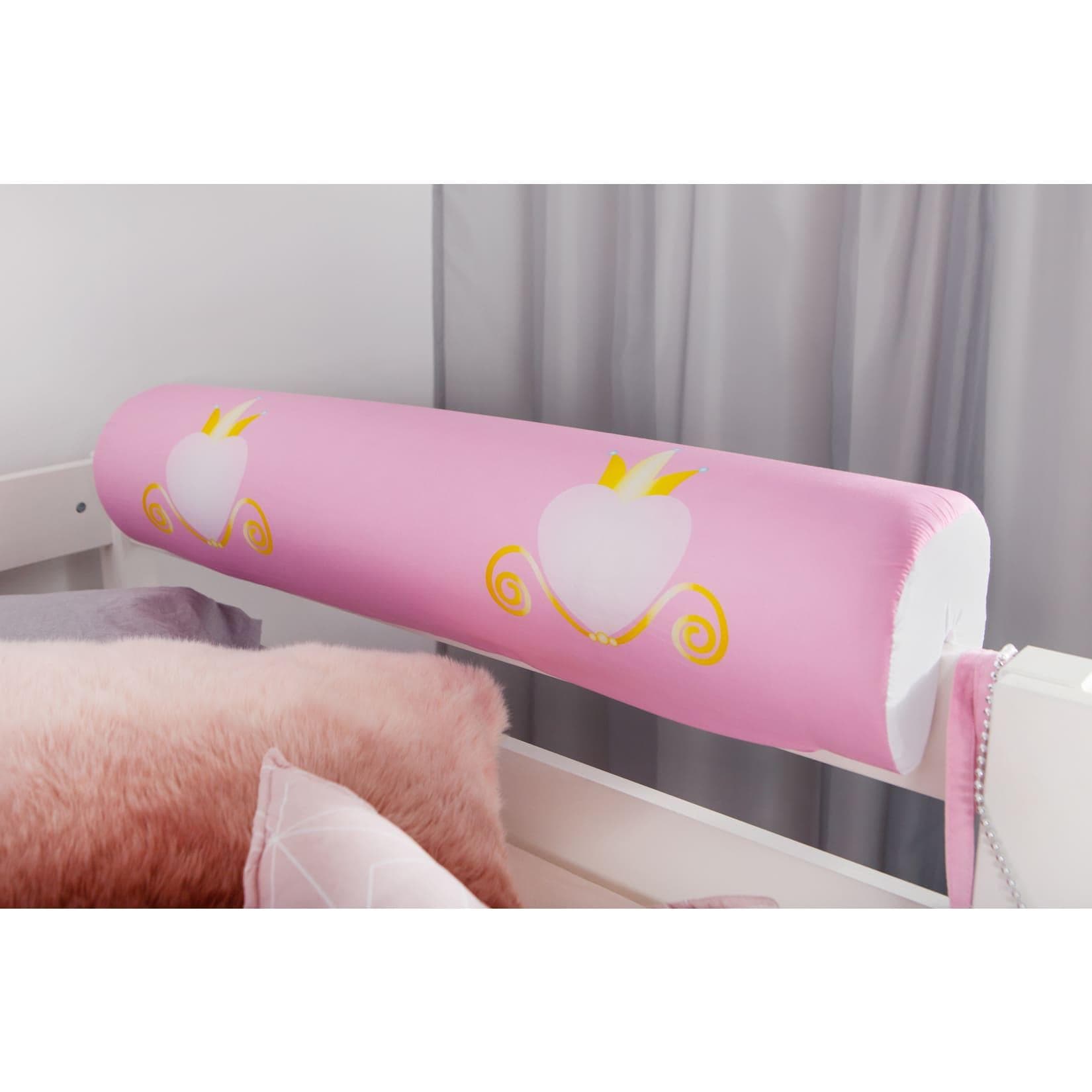 TICAA Prinzessin Liora Nackenrolle - Dekorativ & Schutzfunktion für Kinderbetten