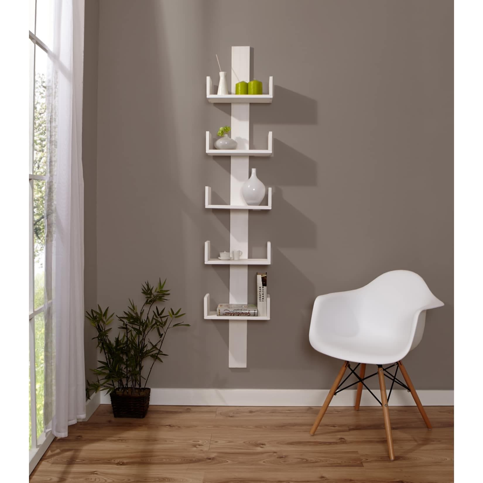 Massives Kiefer-Wandregal für Kinderzimmer