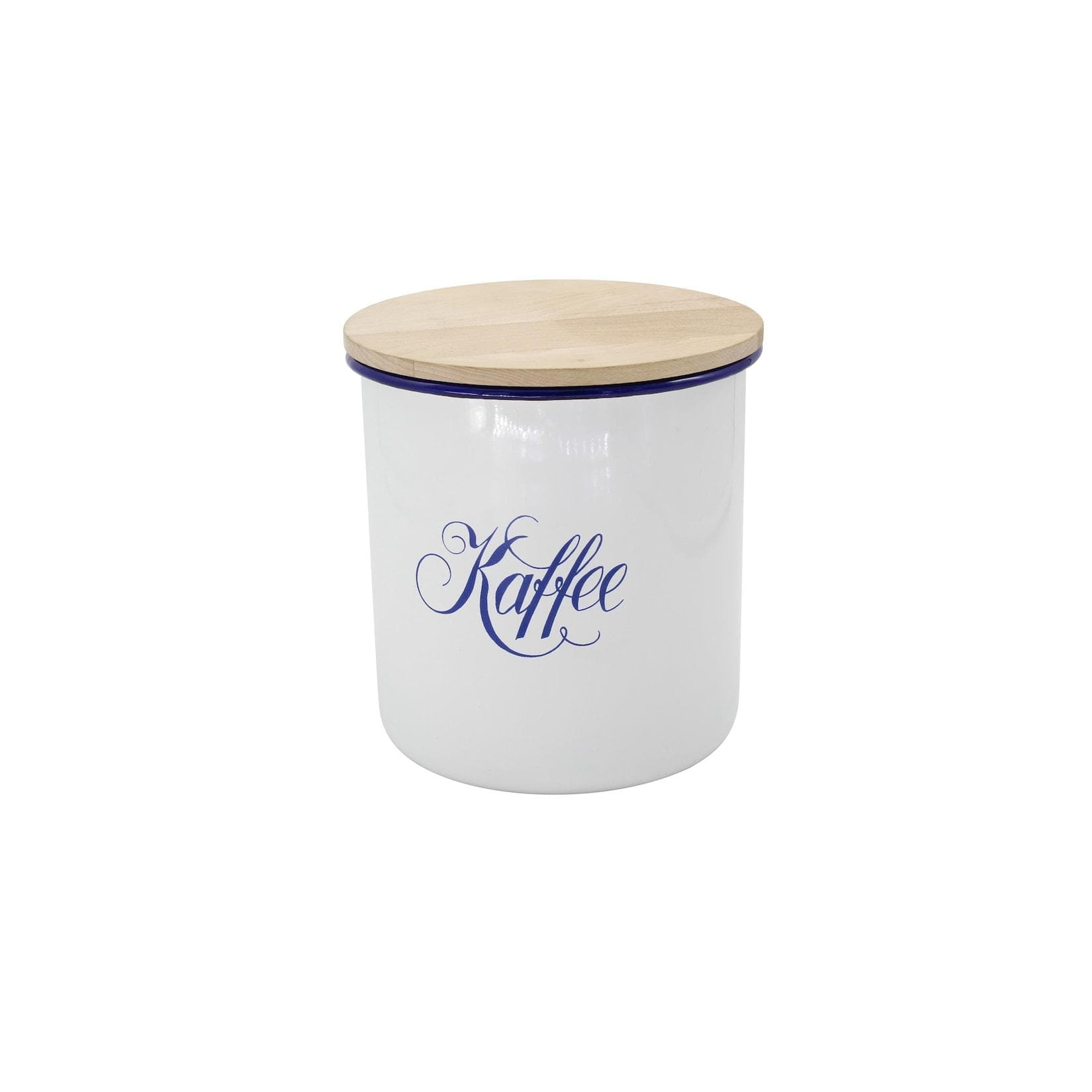 Emaillierte Dose im Stil HUSUM, Kaffee-Serie, 3,5 Liter