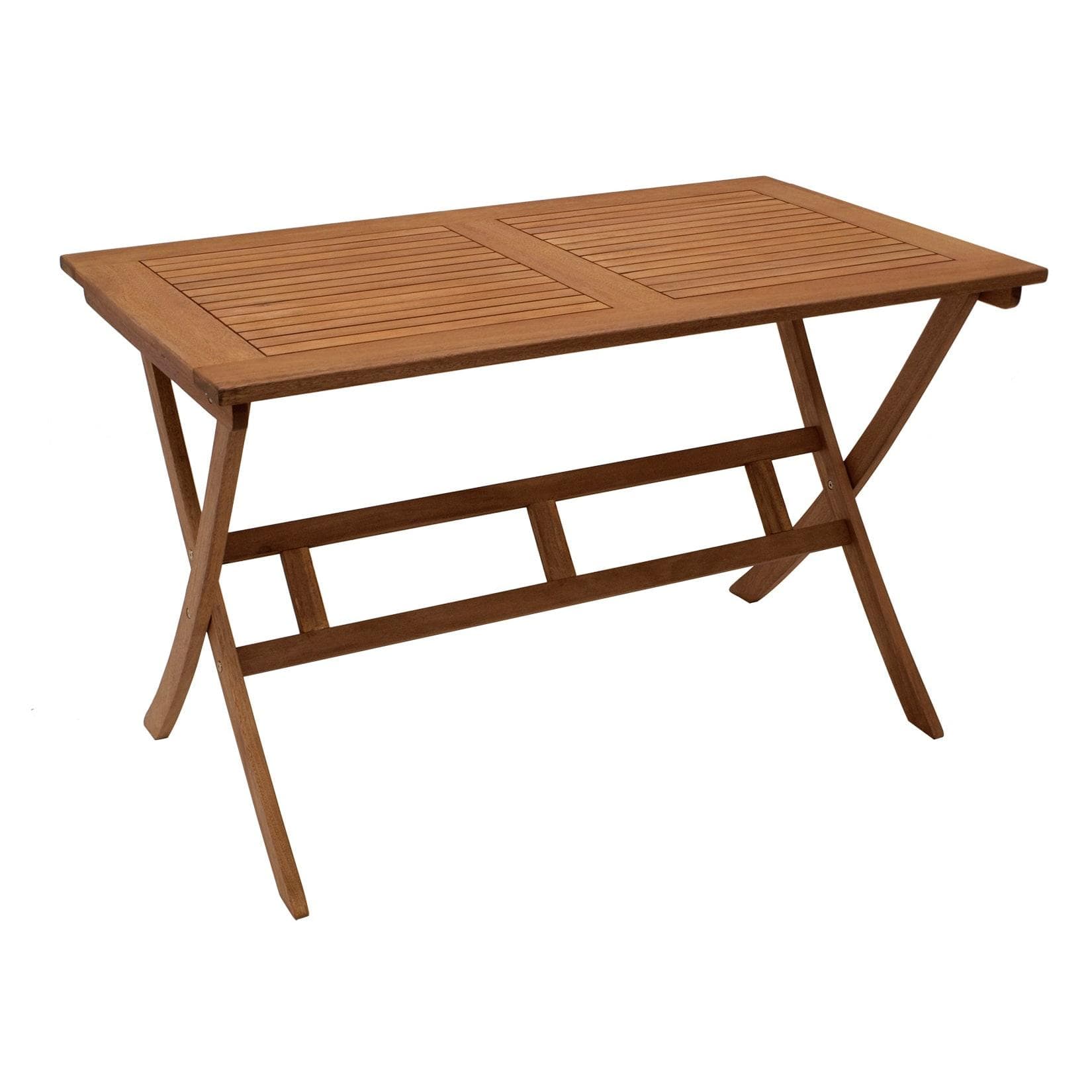 Klappbarer Gartentisch aus geöltem Eukalyptus