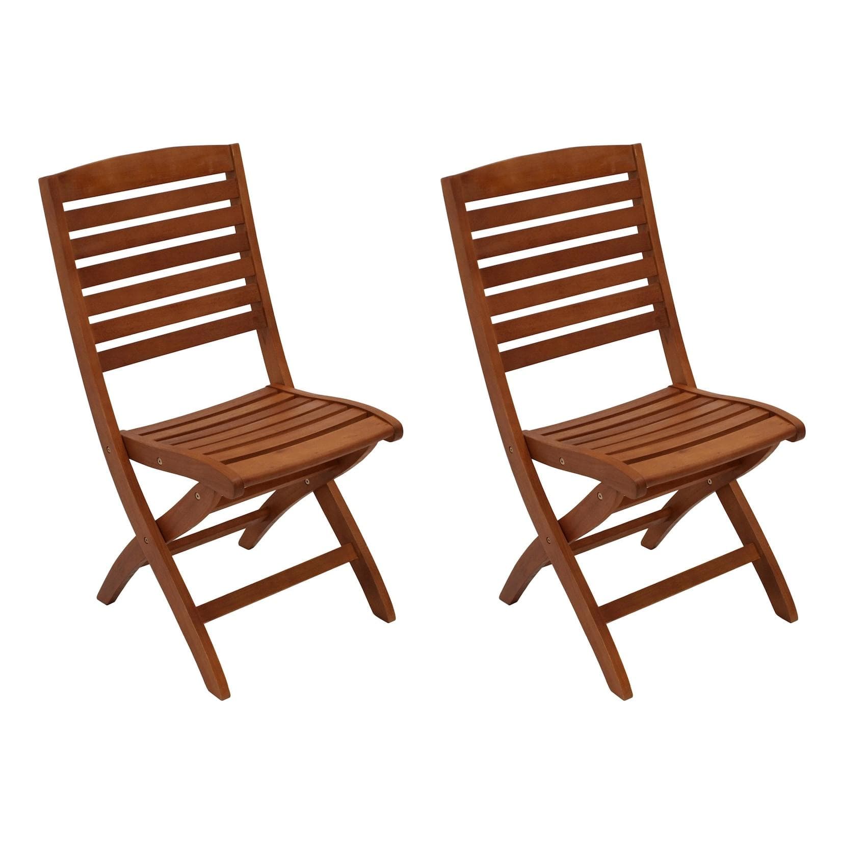 DEGAMO Klappstuhl CAPO Eukalyptus geölt 2 Stück