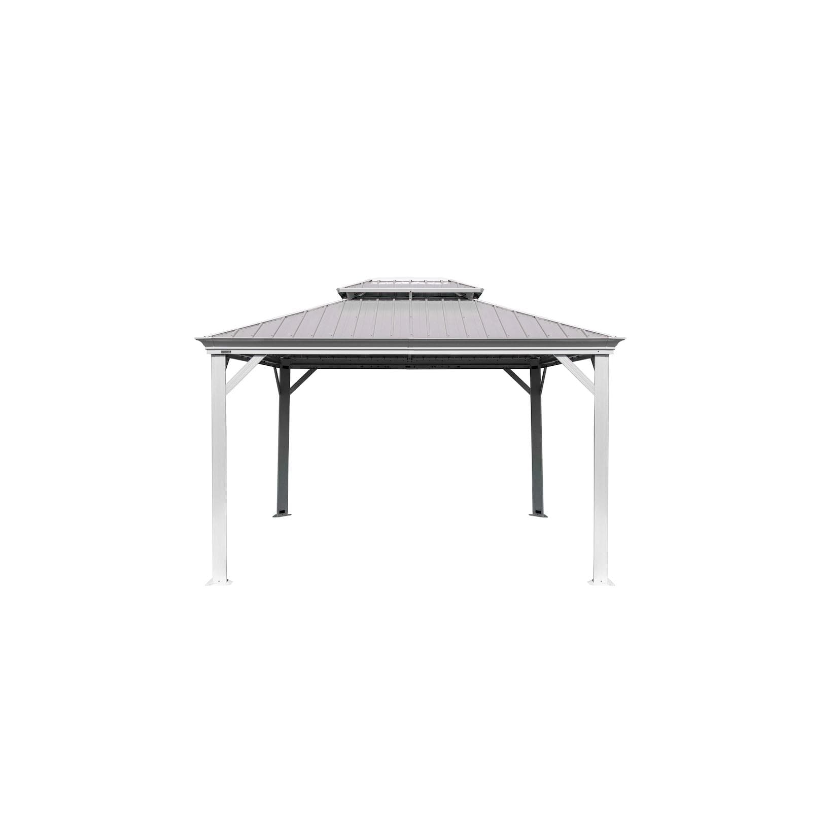 Pavillon SOJAG Gazebo Messina Beige Stahlblech Aluminium