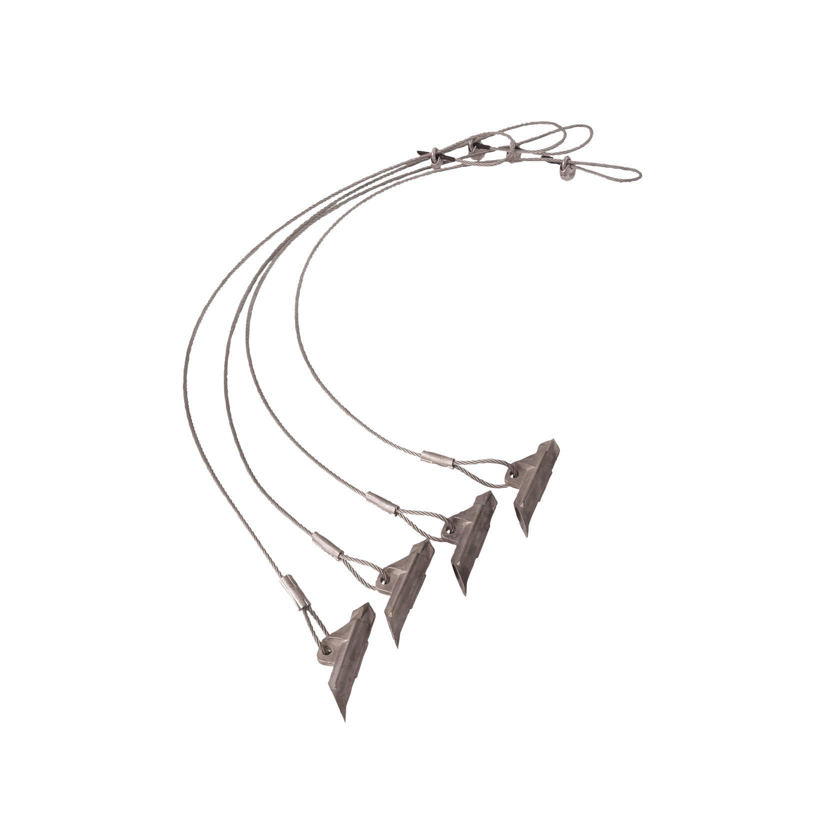 ShelterLogic Erdanker 107 cm 4 Stück