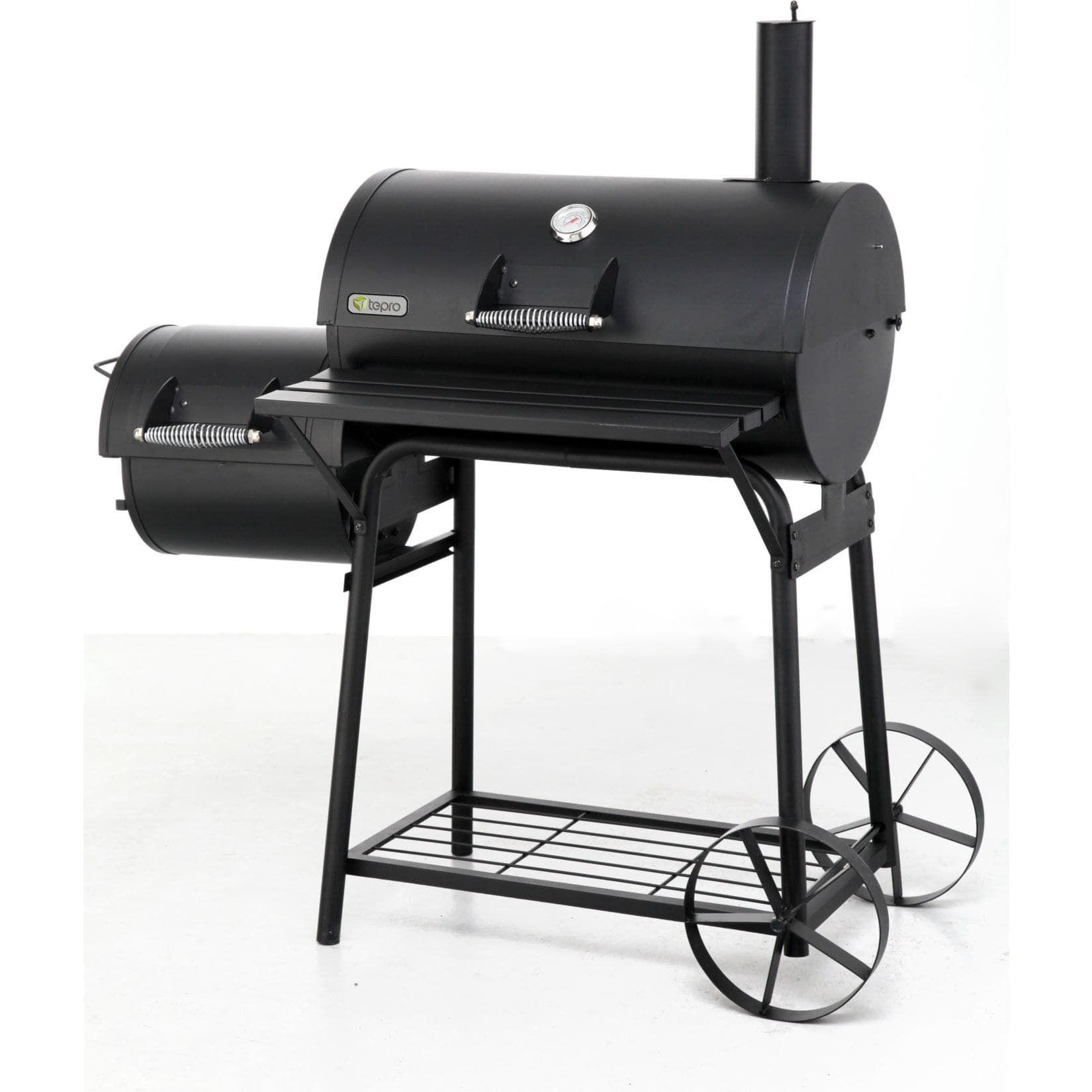 Tepro Smoker Biloxi Holzkohle mit 2 Brennkammern